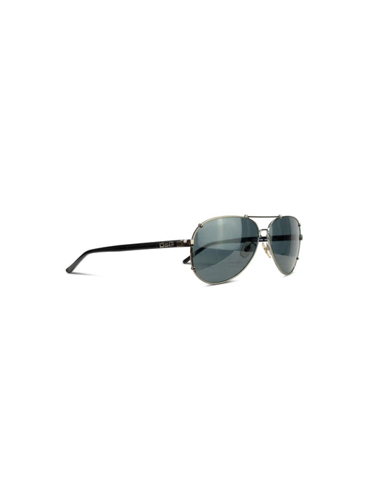 Dolce and Gabbana 2000s Logo Aviator Sunglasses