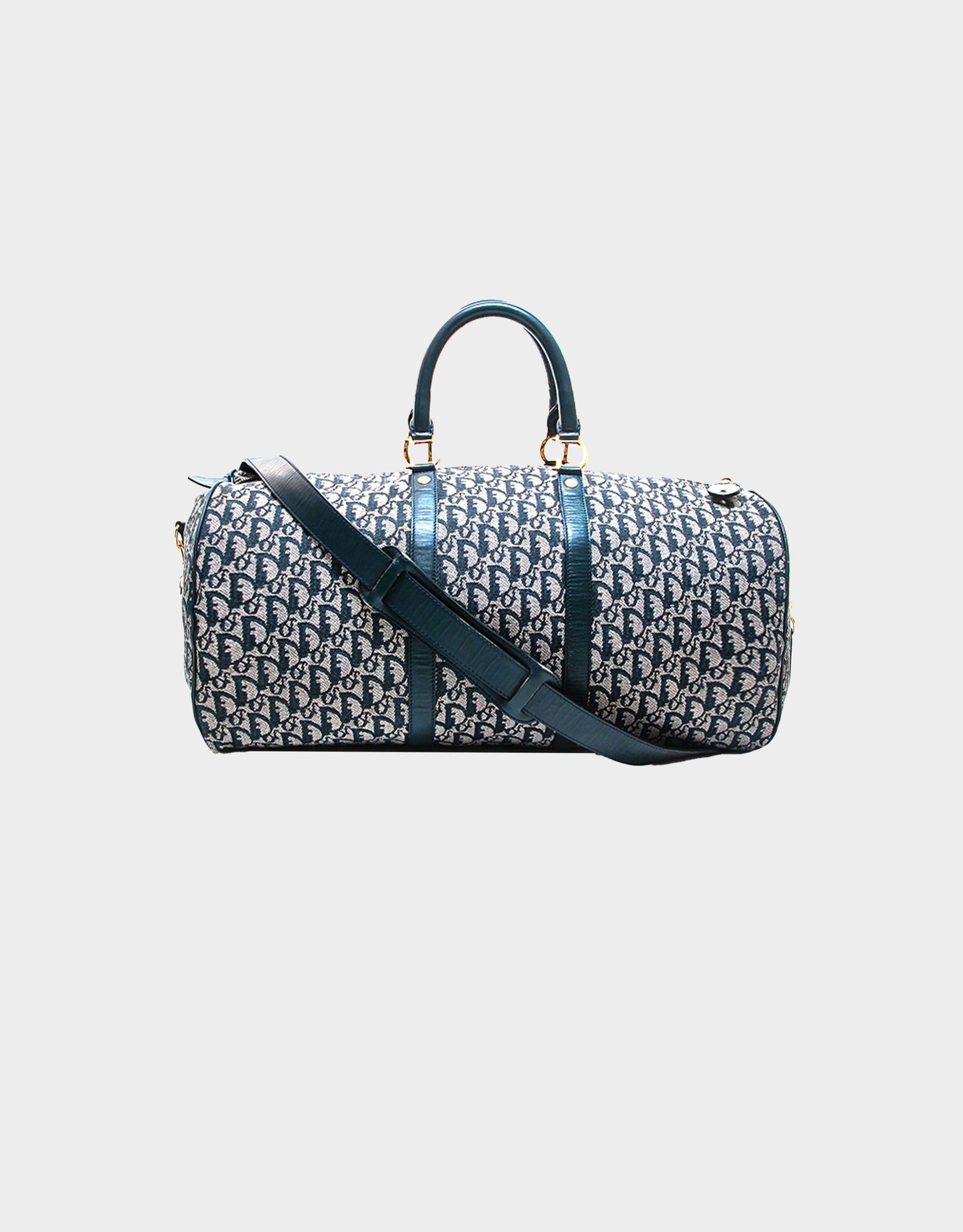 Christian Dior 2000s Trotter Print Duffle Bag