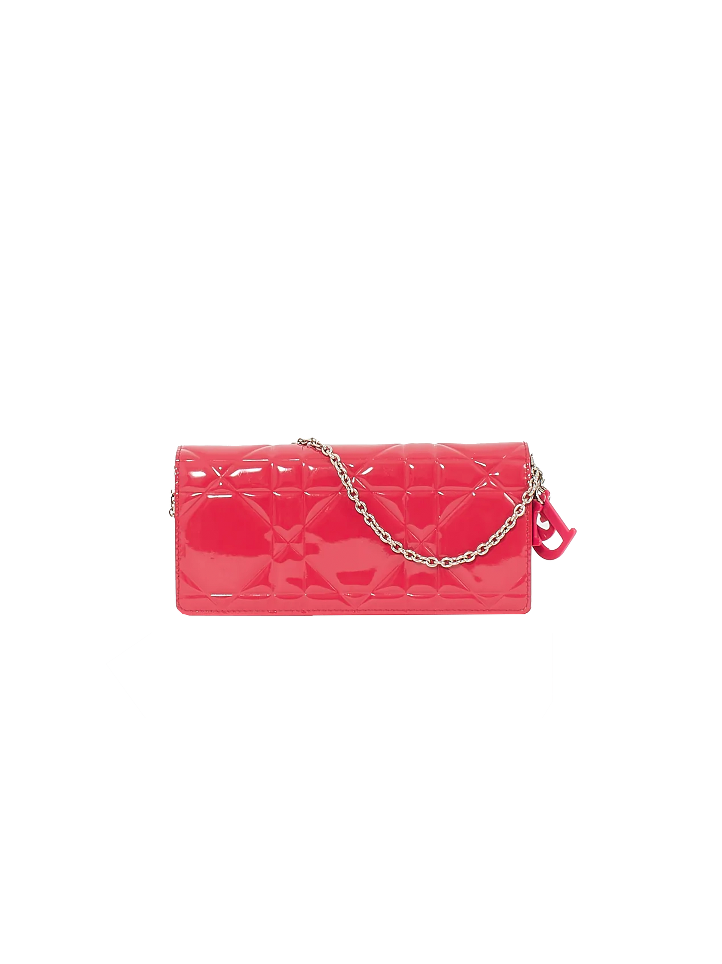 Christian Dior 2012 Fuschia Cannage Crossbody