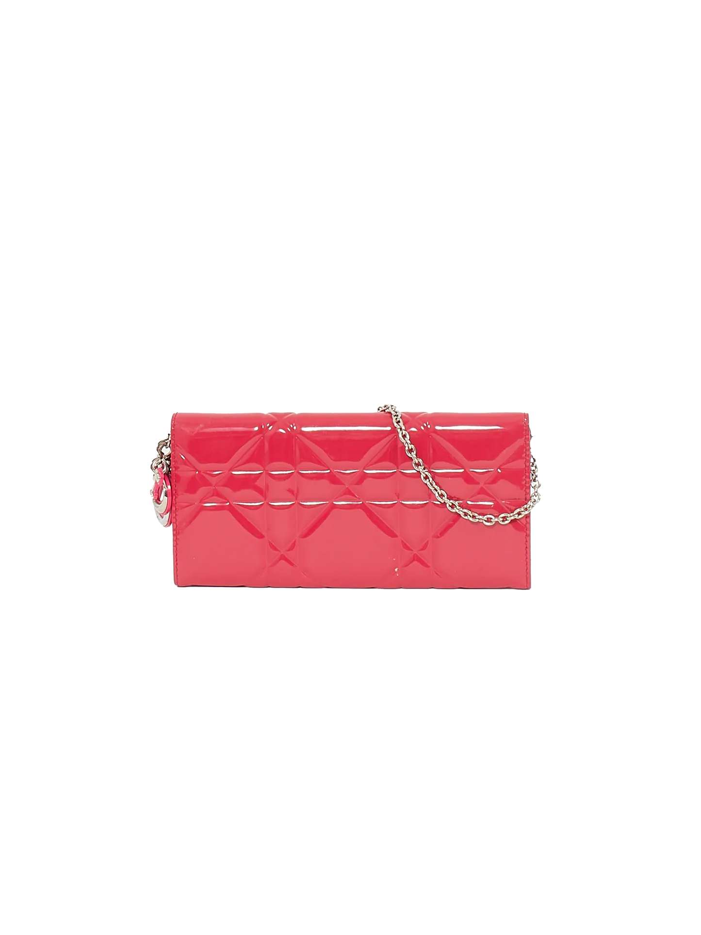 Christian Dior 2012 Fuschia Cannage Crossbody