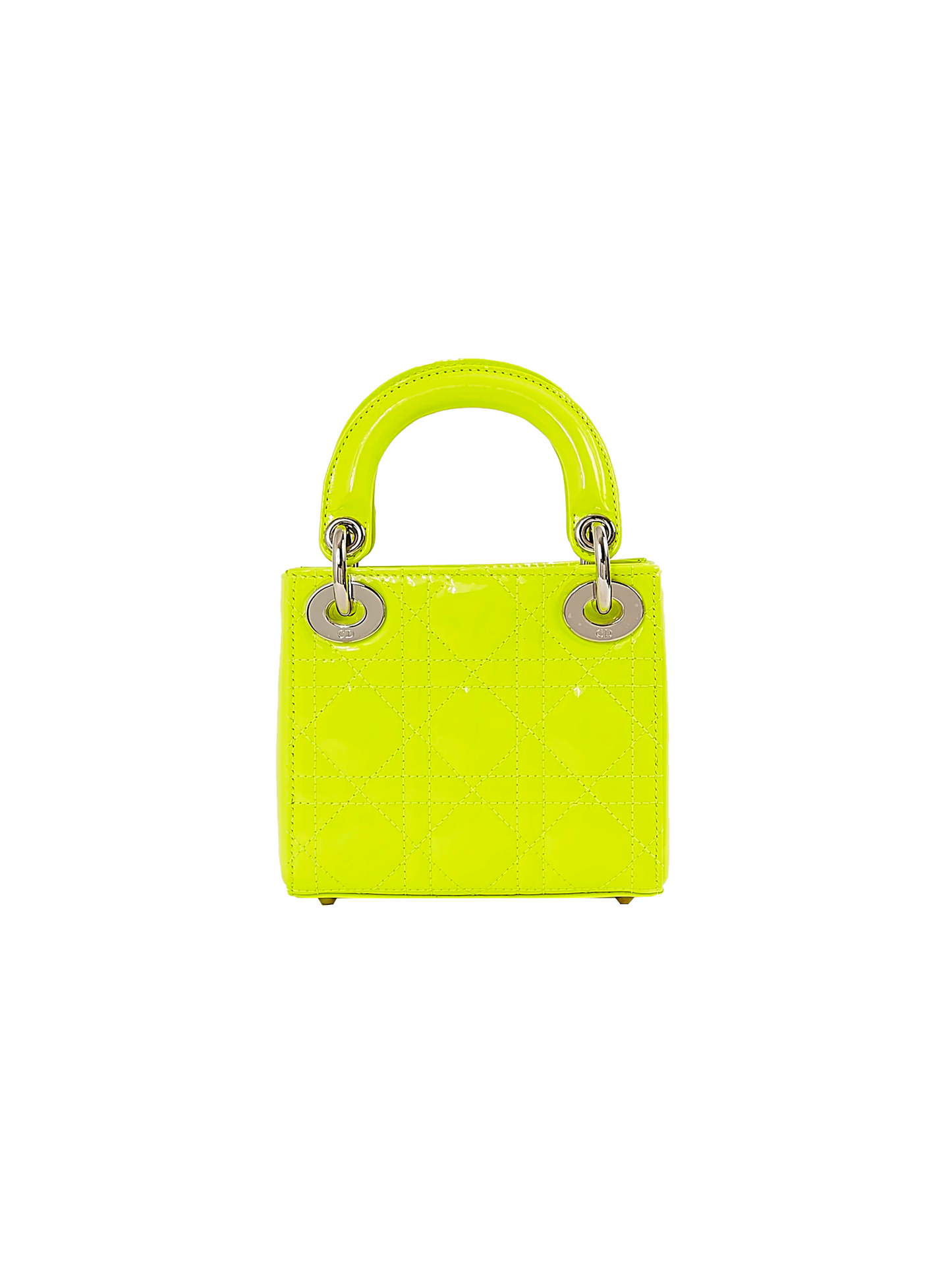 Christian Dior 2016 Neon Patchwork Lady Dior Bag