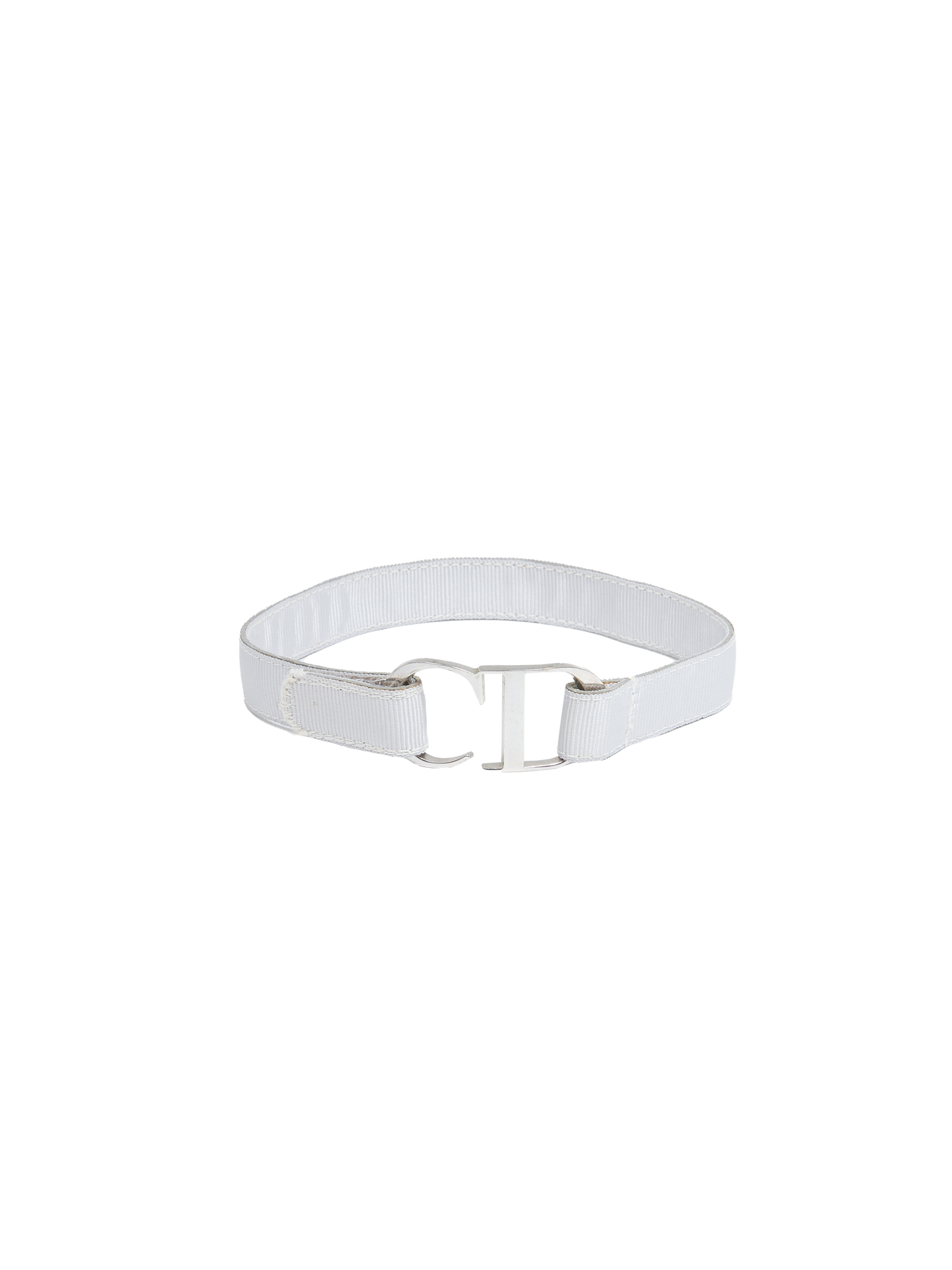 Christian Dior 2000s Silver Choker Necklace