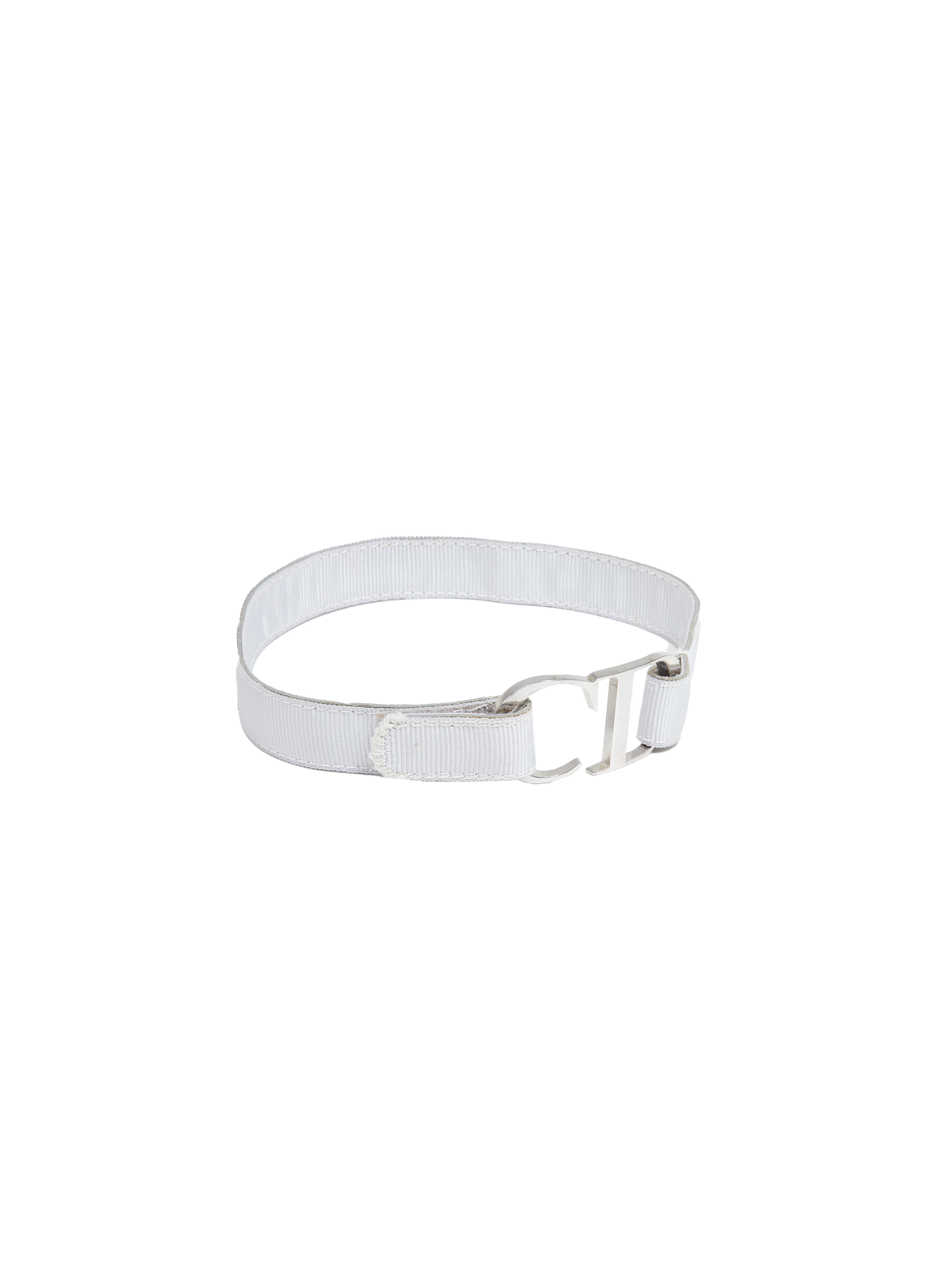 Christian Dior 2000s Silver Choker Necklace