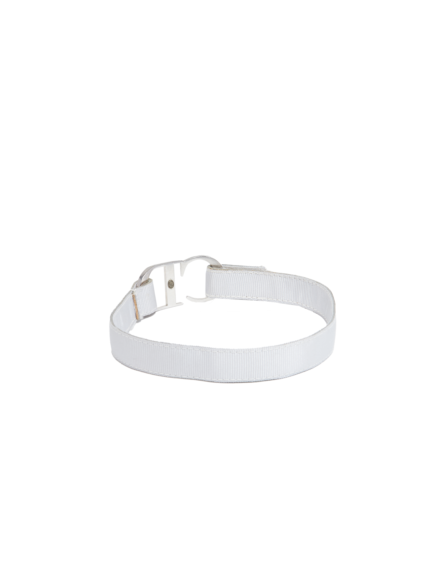 Christian Dior 2000s Silver Choker Necklace