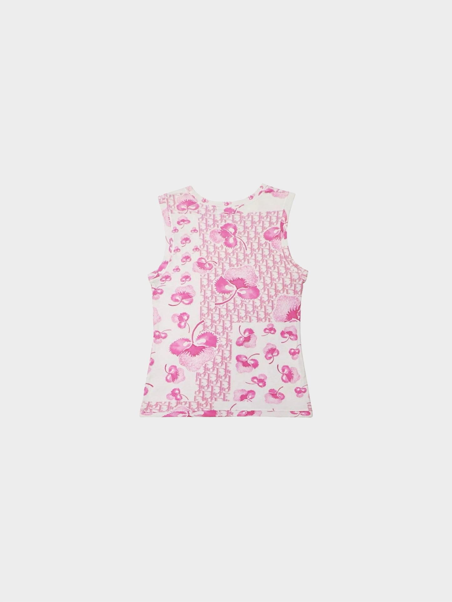 Christian Dior 2000s Pink Trotter Tank