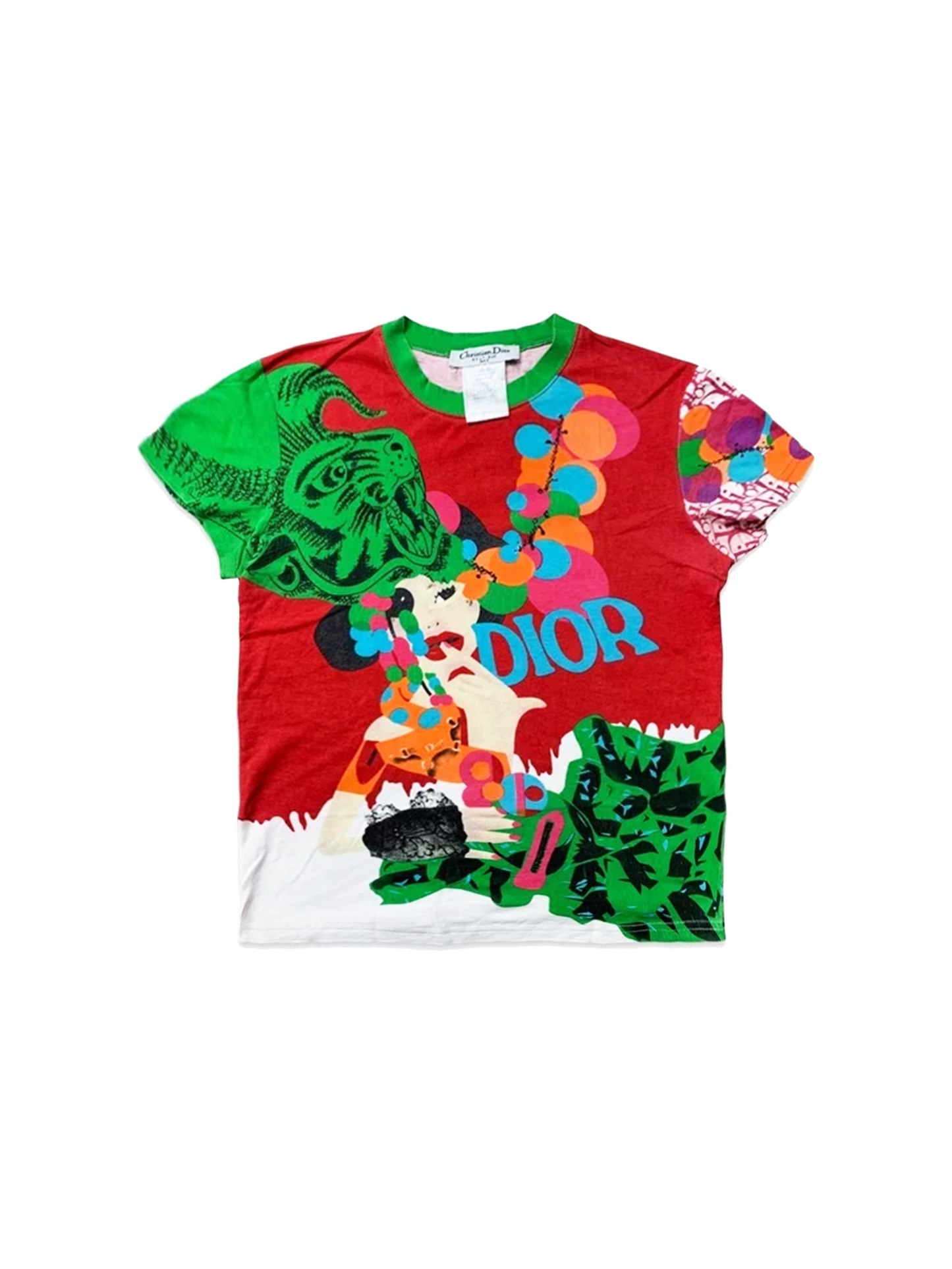 Christian Dior SS 2005 Runway All-Over Print Tee