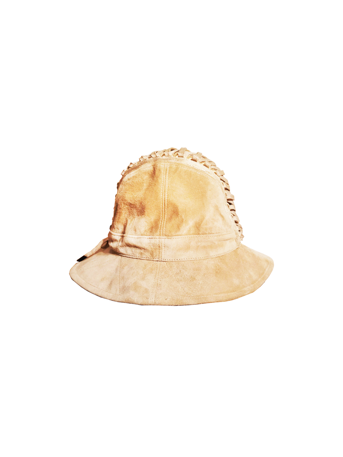 Christian Dior 2000s Suede Laced Bucket Hat