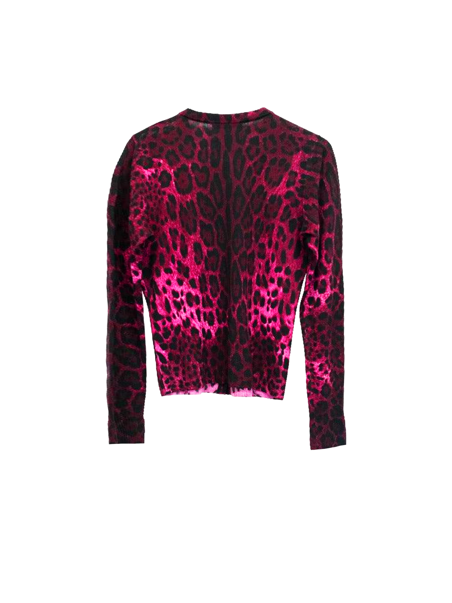 Dolce and Gabbana 2000s Leopard Cardigan
