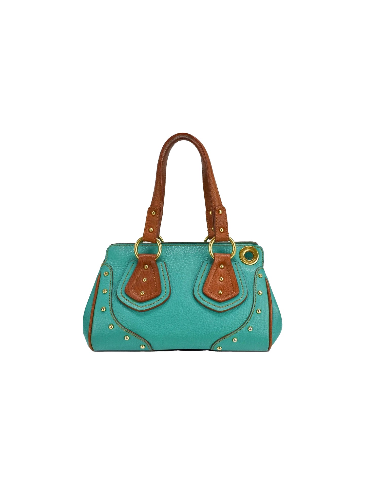 Dolce and Gabbana 2000s Turquoise Handbag