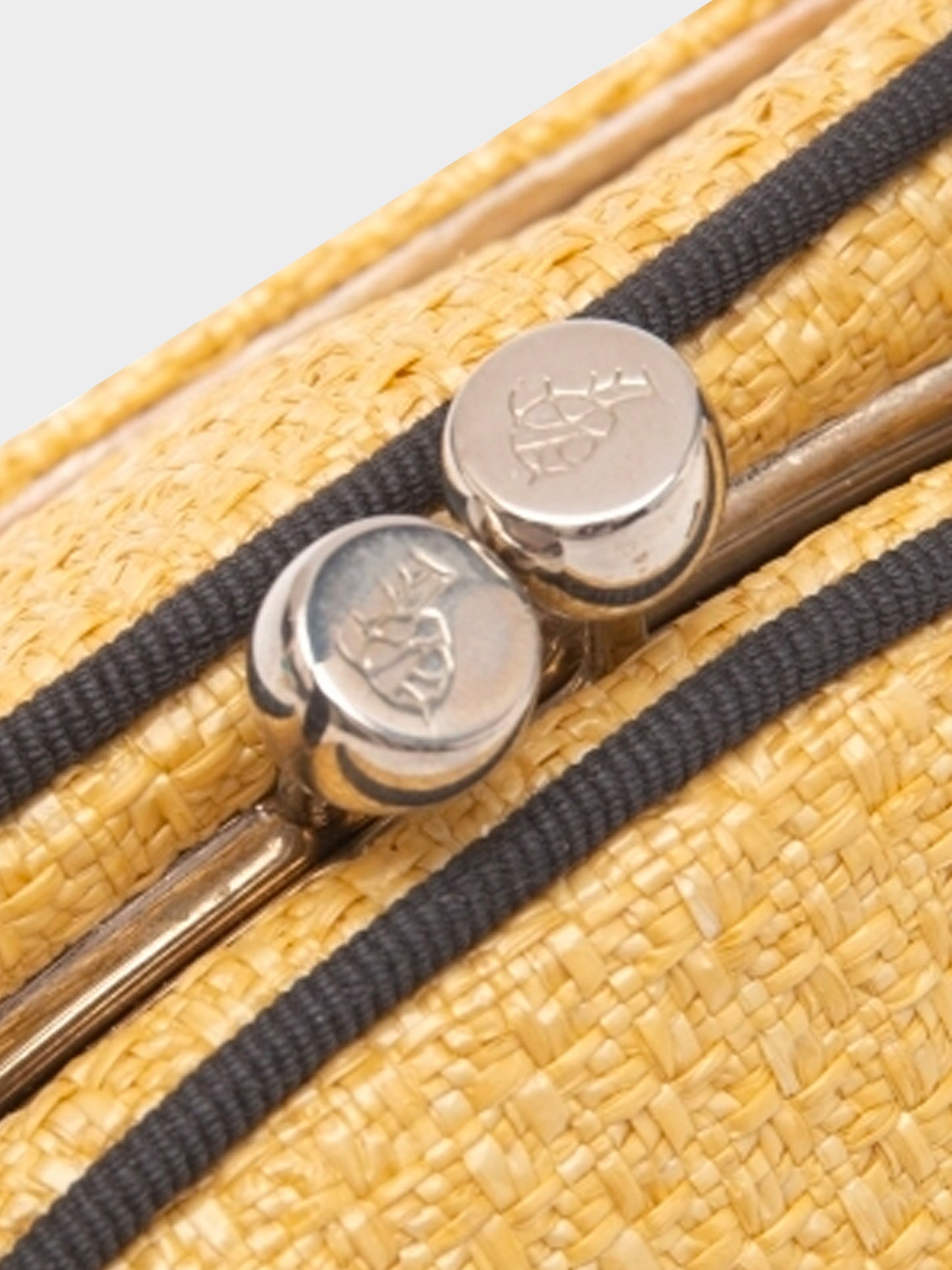 John Galliano 2000s Rare Woven Bow Bag