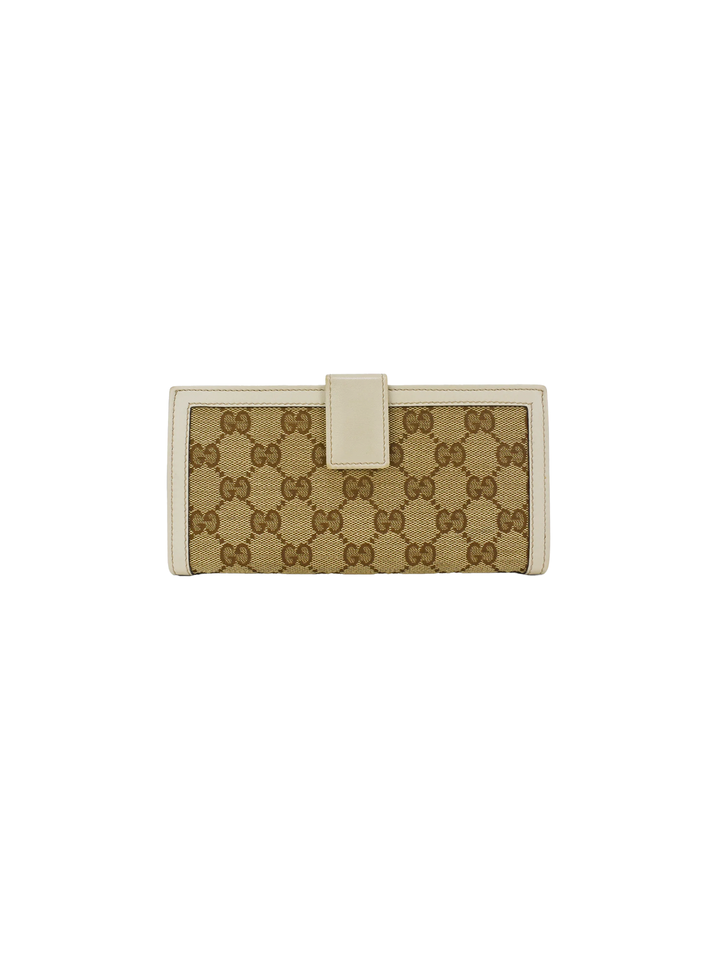 Gucci 2010s Monogram Logo Continental Wallet