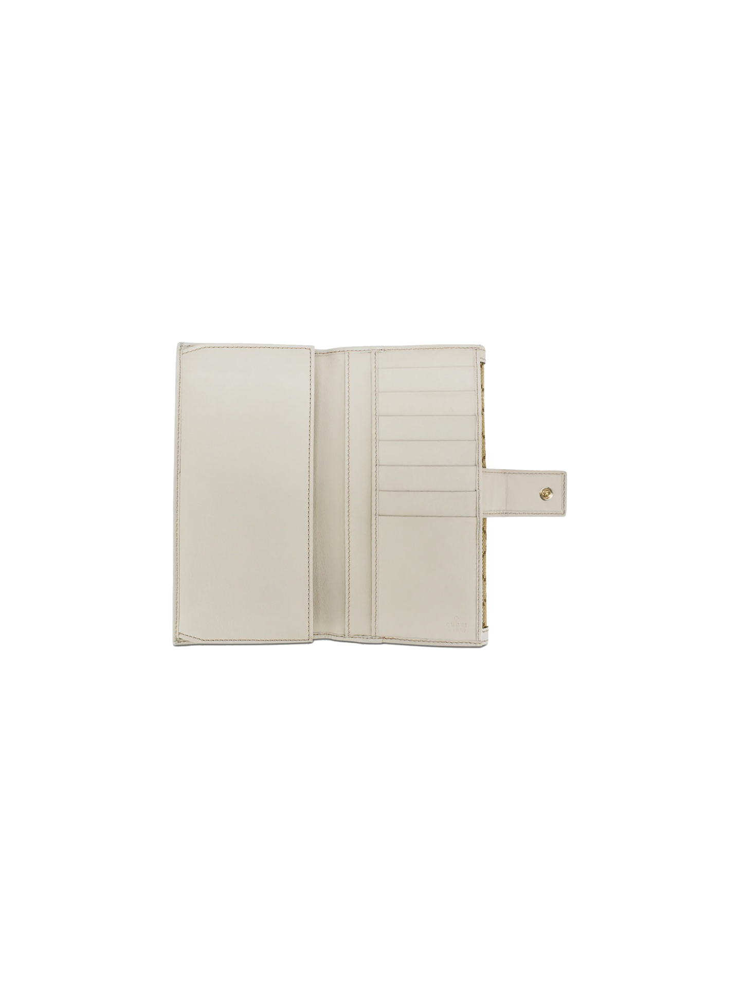 Gucci 2010s Monogram Logo Continental Wallet