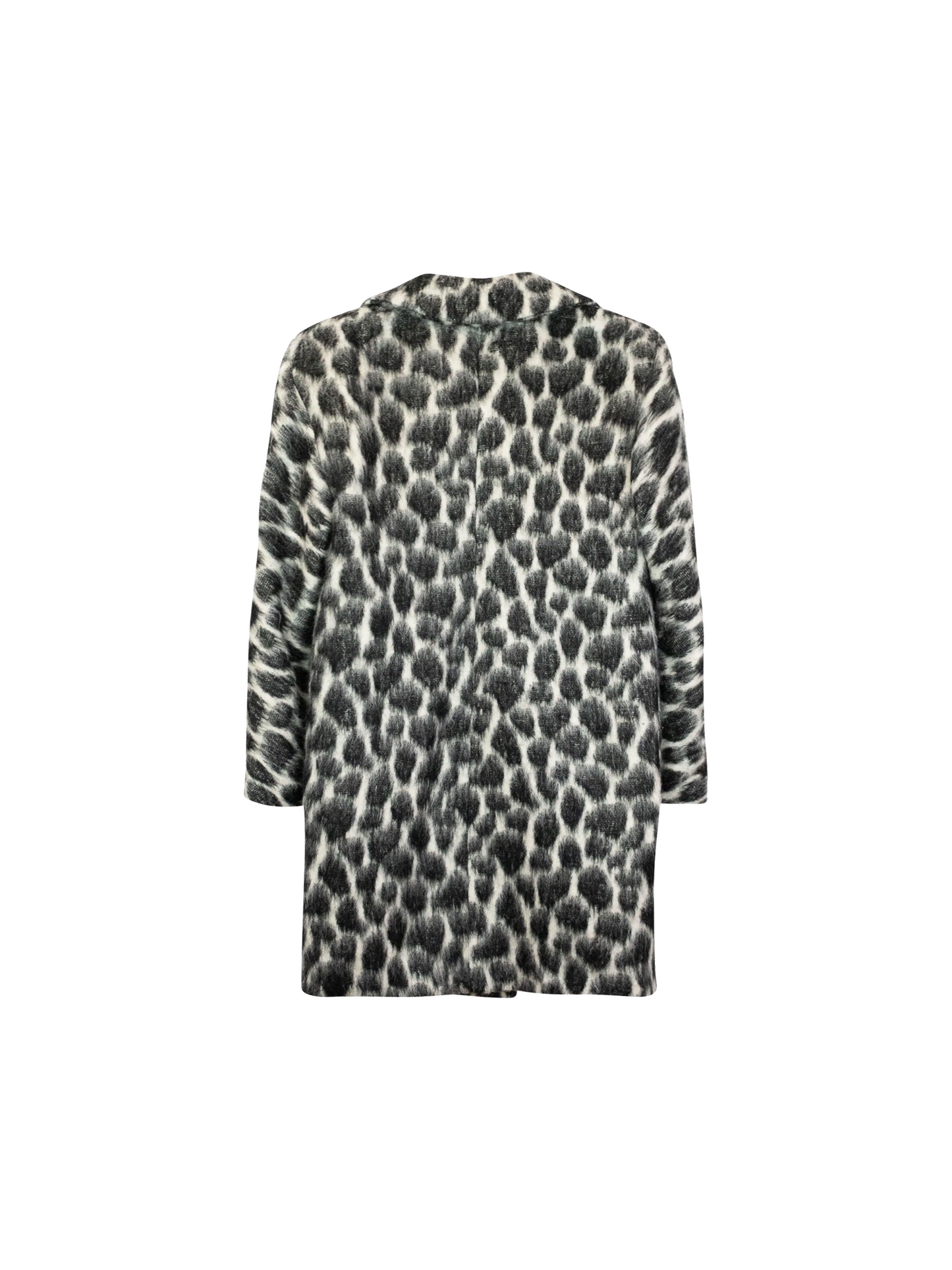Gucci 2015 Leopard Mohair Long Coat