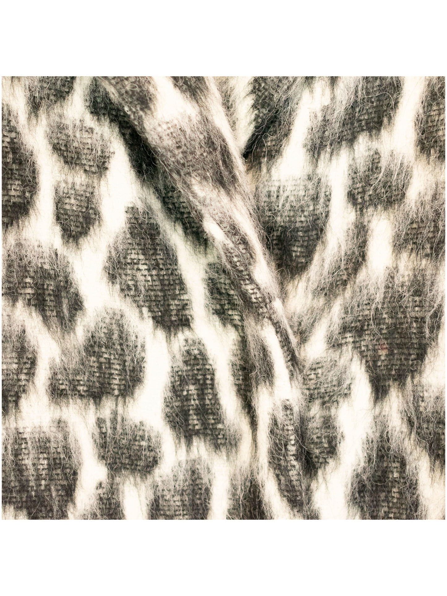 Gucci 2015 Leopard Mohair Long Coat