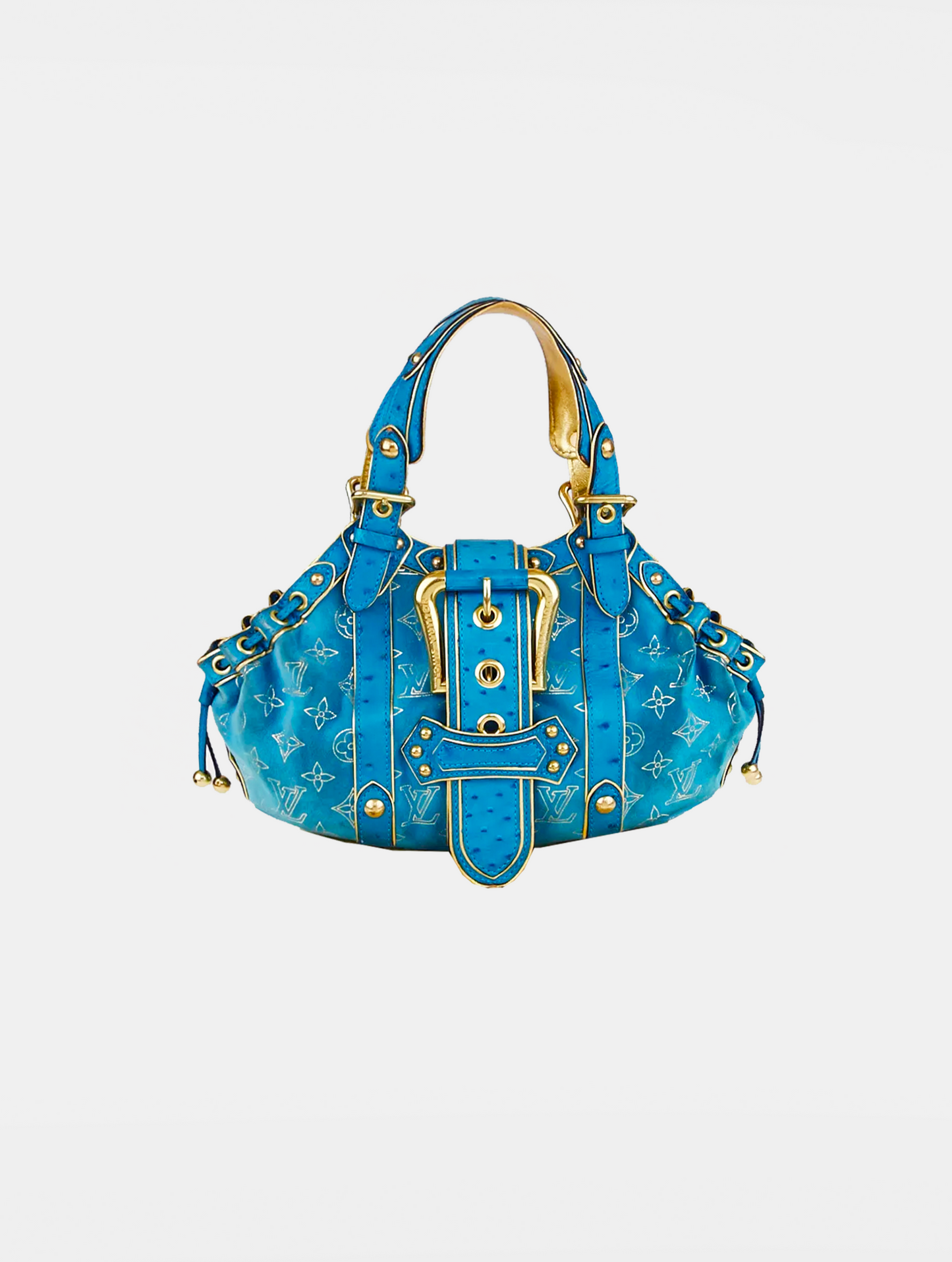 Louis Vuitton 2000s Limited Edition Theda Blue Bag