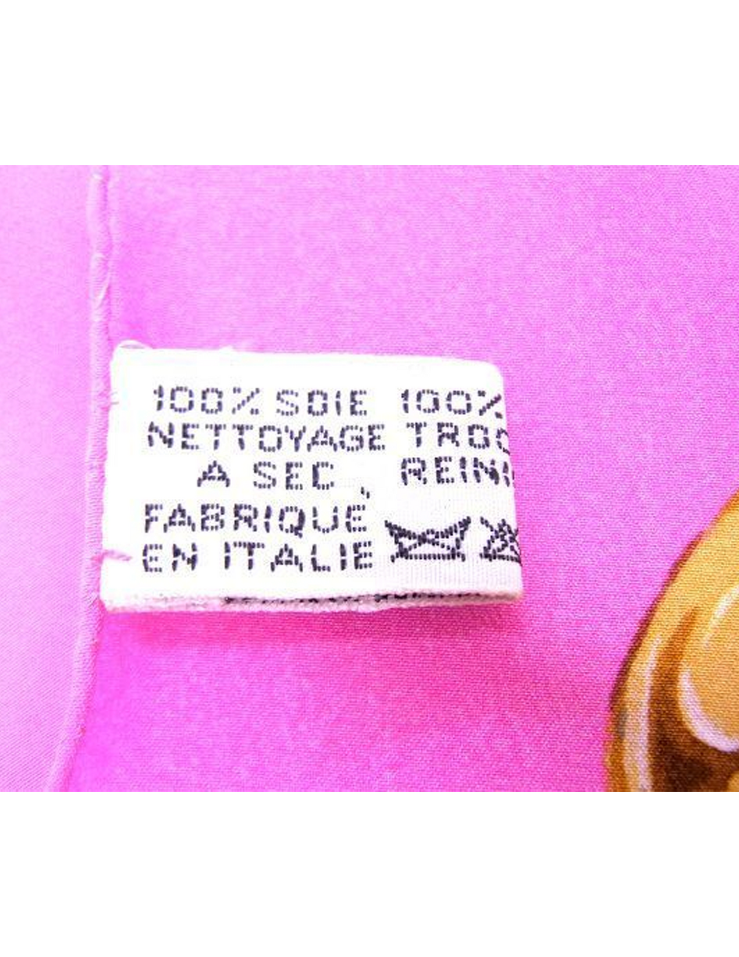 Chanel 2000s Pink Silk Floral CC Scarf