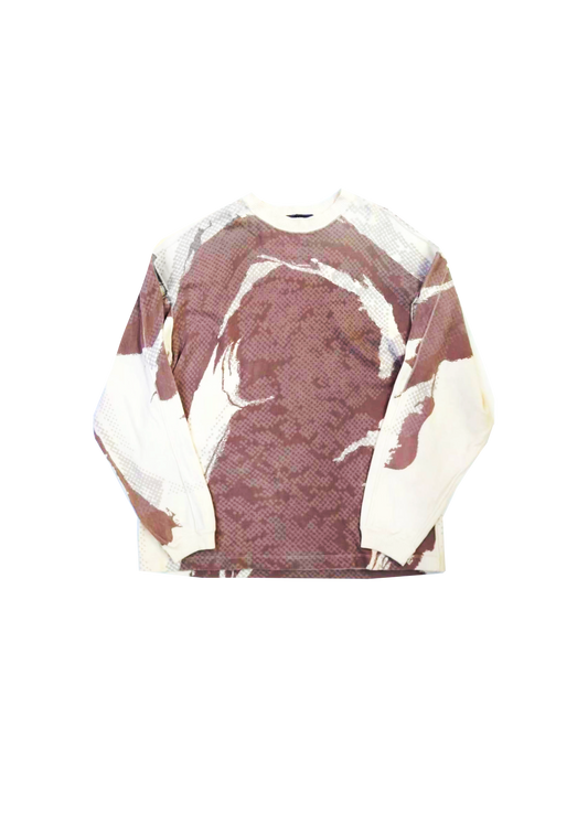 Issey Miyake 1990s Menswear Printed Crewneck