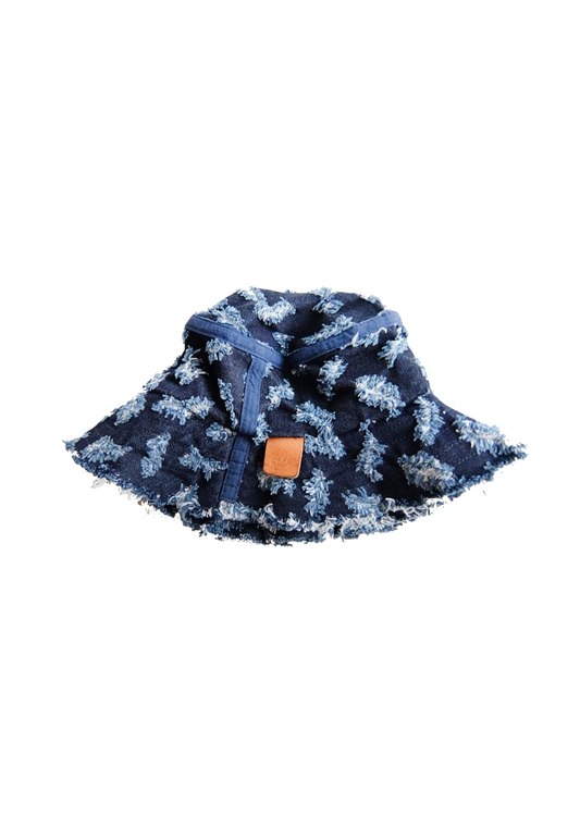 Vivenne Westwood 1990s Rare Cut Patchwork Bucket Hat