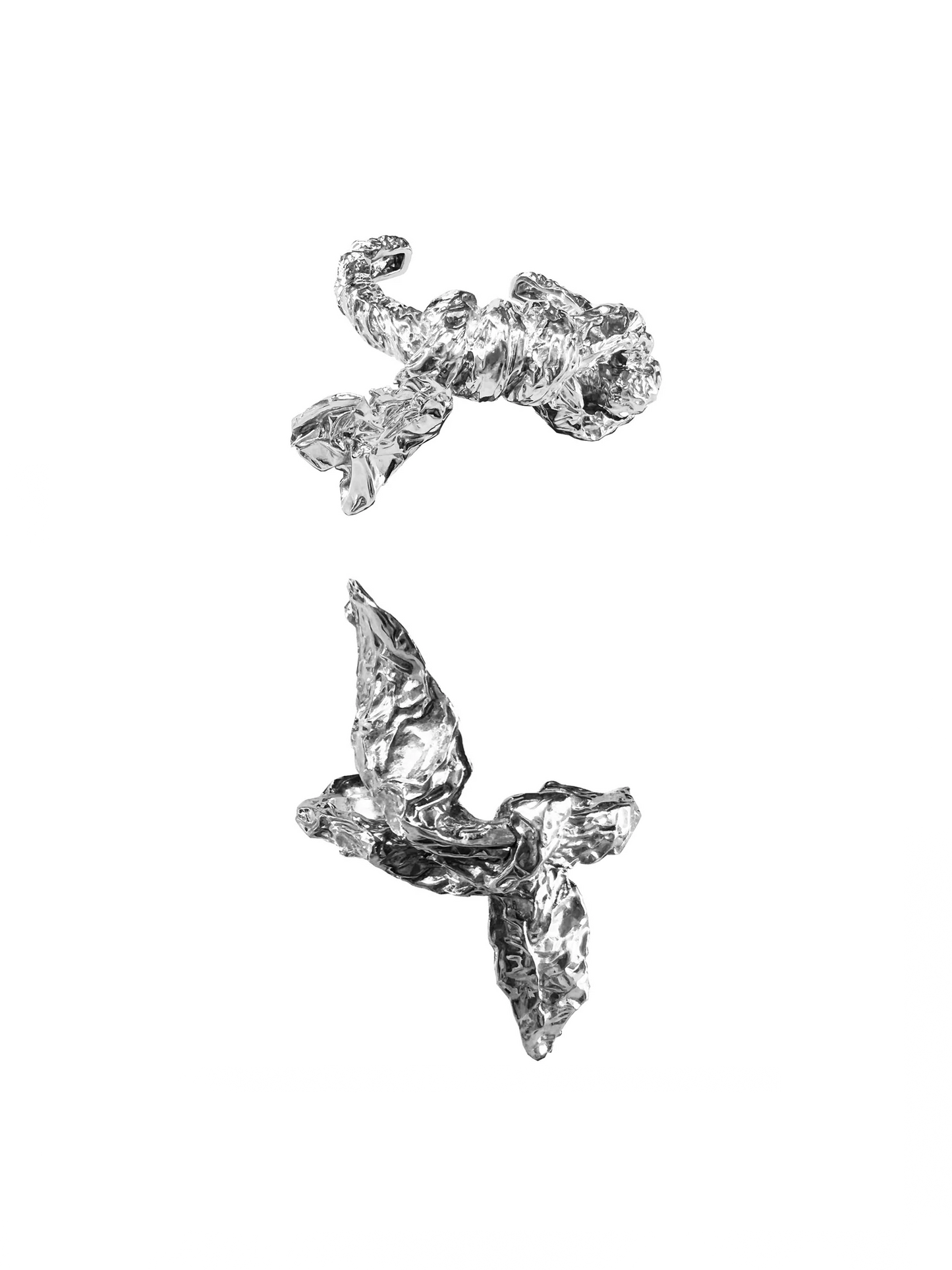 Chloé 2019 Runway Aluminum Cuffs