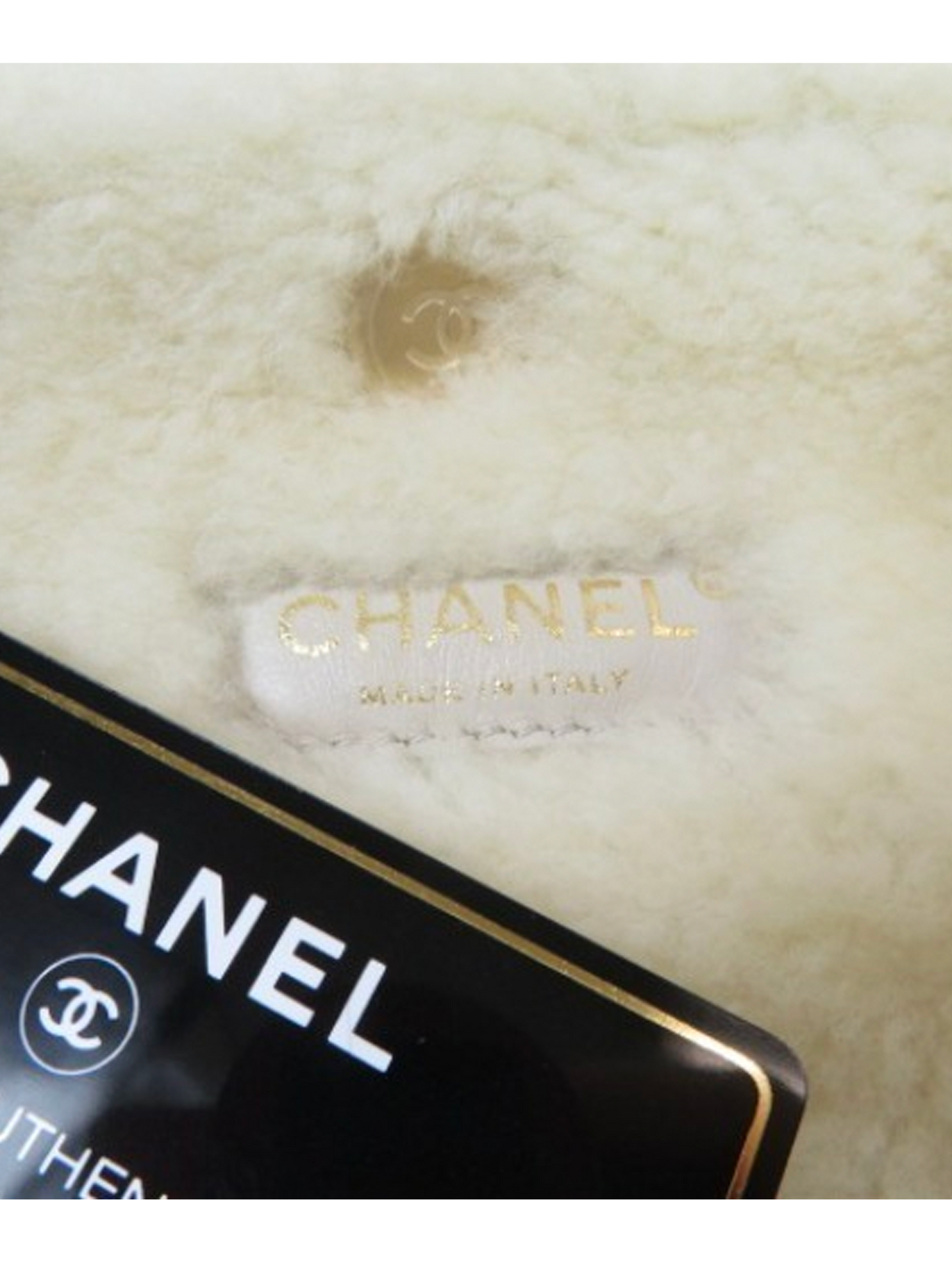 Chanel Shearling Rare Gold Hardware Flap