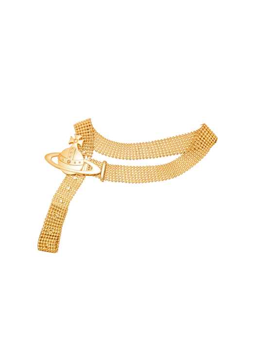 Vivienne Westwood 2000s Gold Mesh Belt
