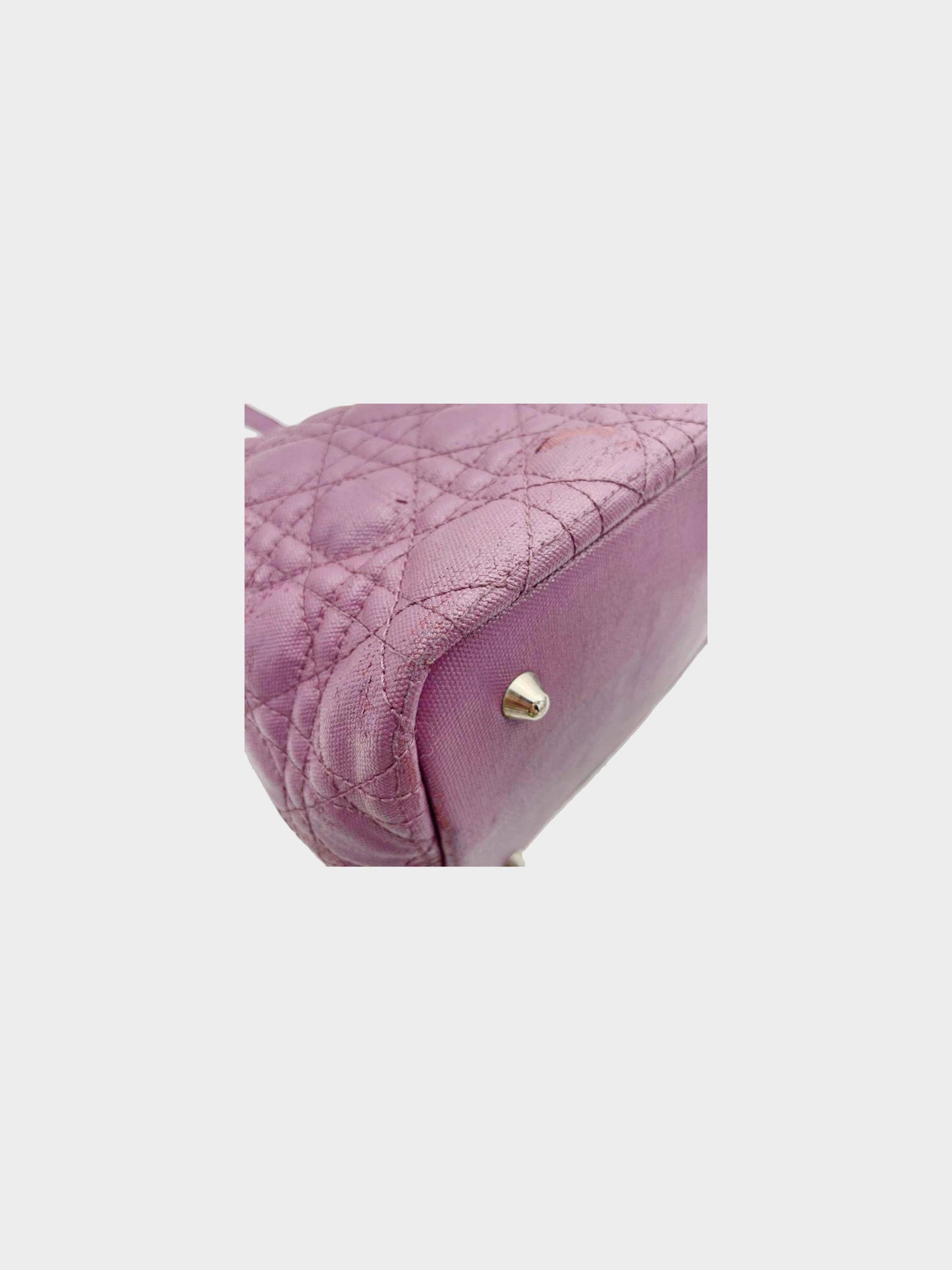 Christian Dior 2011 Purple Panarea Tote Shoulder Bag