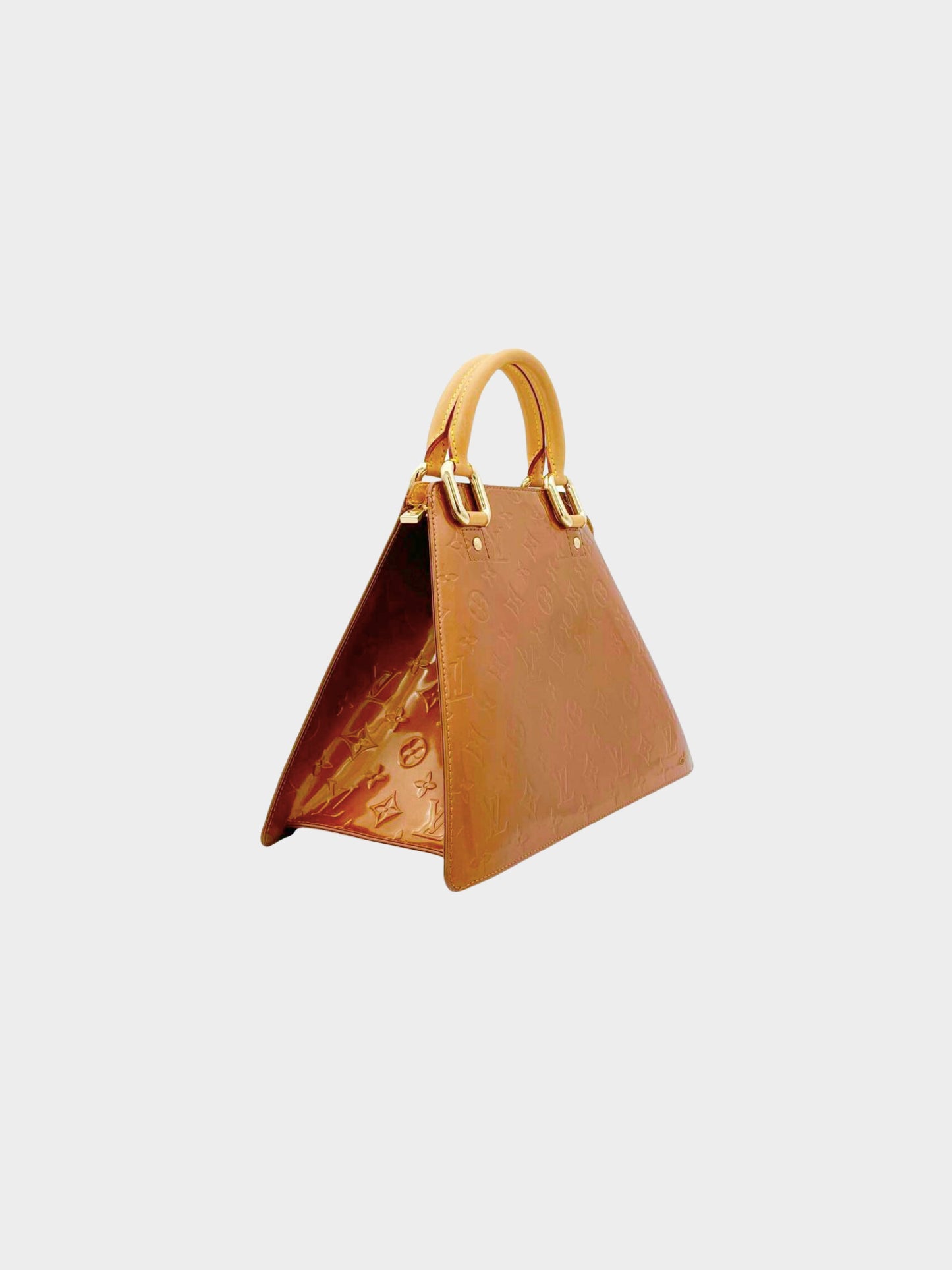 Louis Vuitton 2000 Bronze Monogram Vernis Forsyth GM Bag