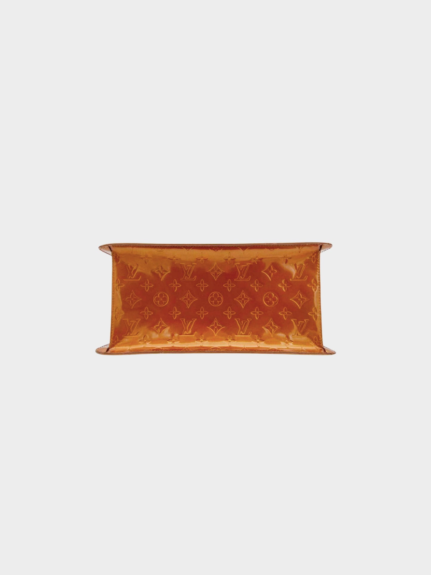 Louis Vuitton 2000 Bronze Monogram Vernis Forsyth GM Bag