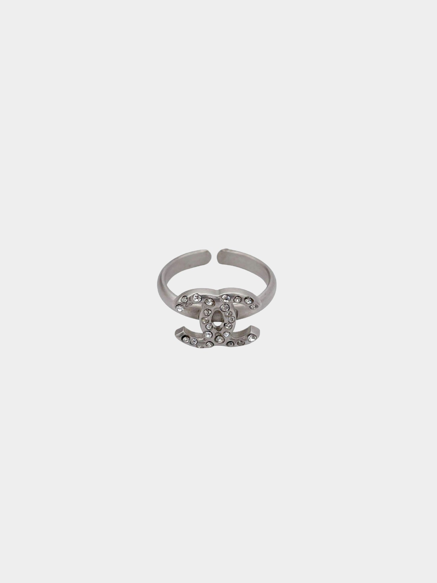 Chanel Spring 2011 CC Rhinestone Ring