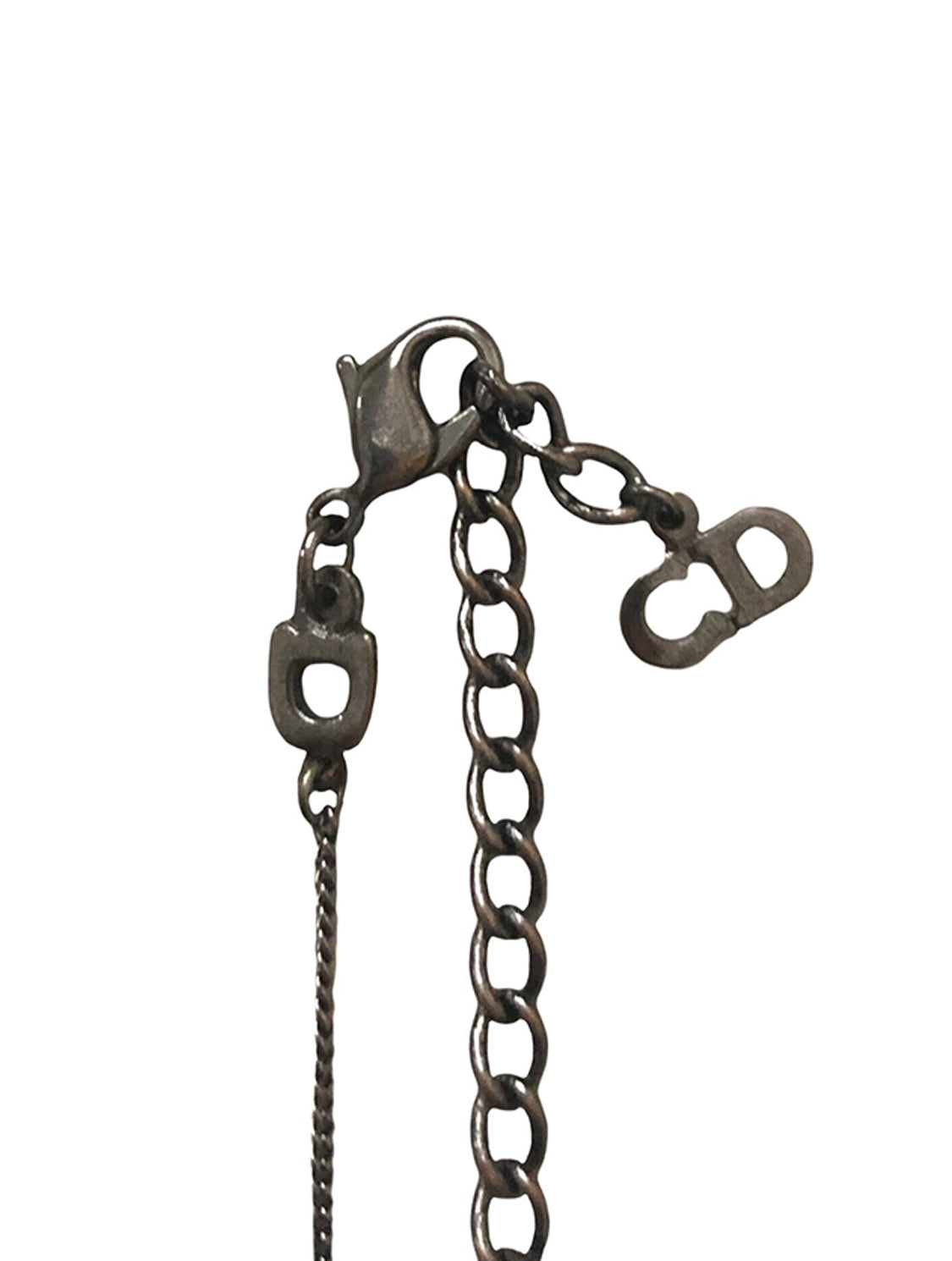 Christian Dior 2000s Silver Tag Bracelet