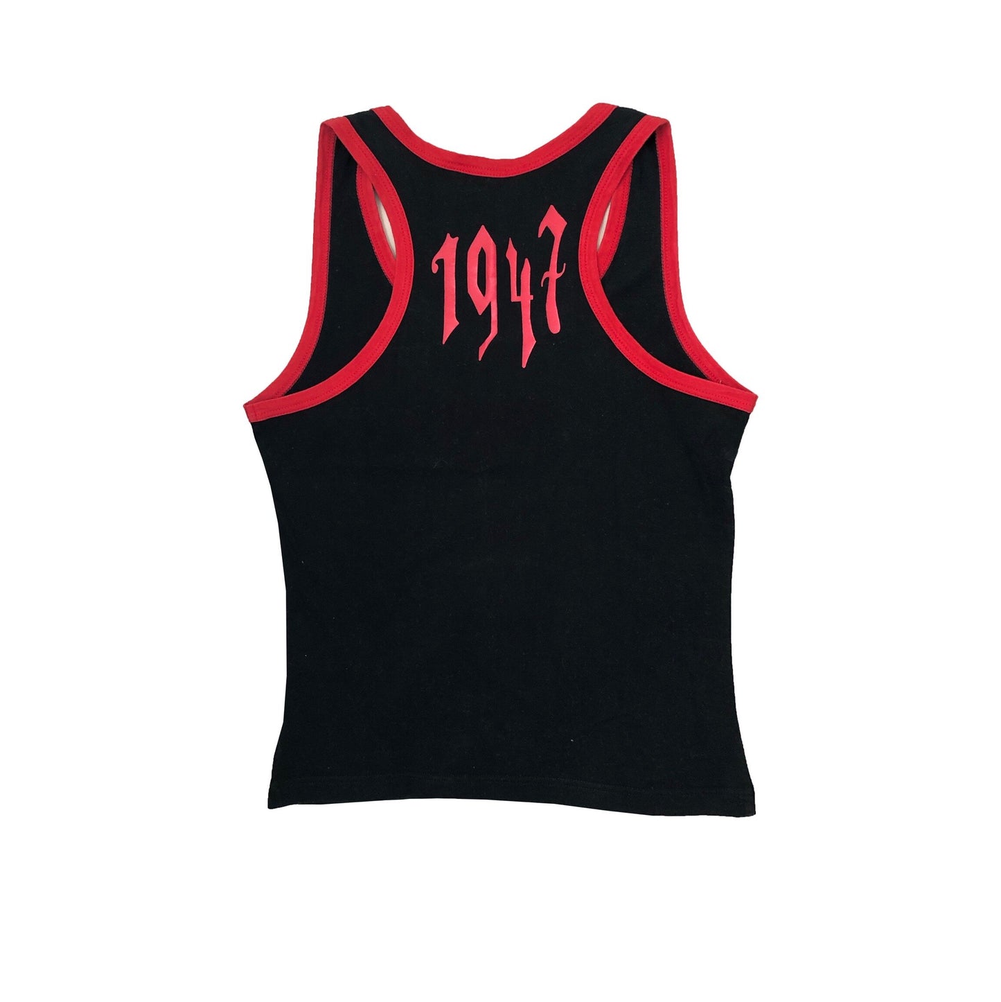Christian Dior 2000s Rare Red Gothic Tank