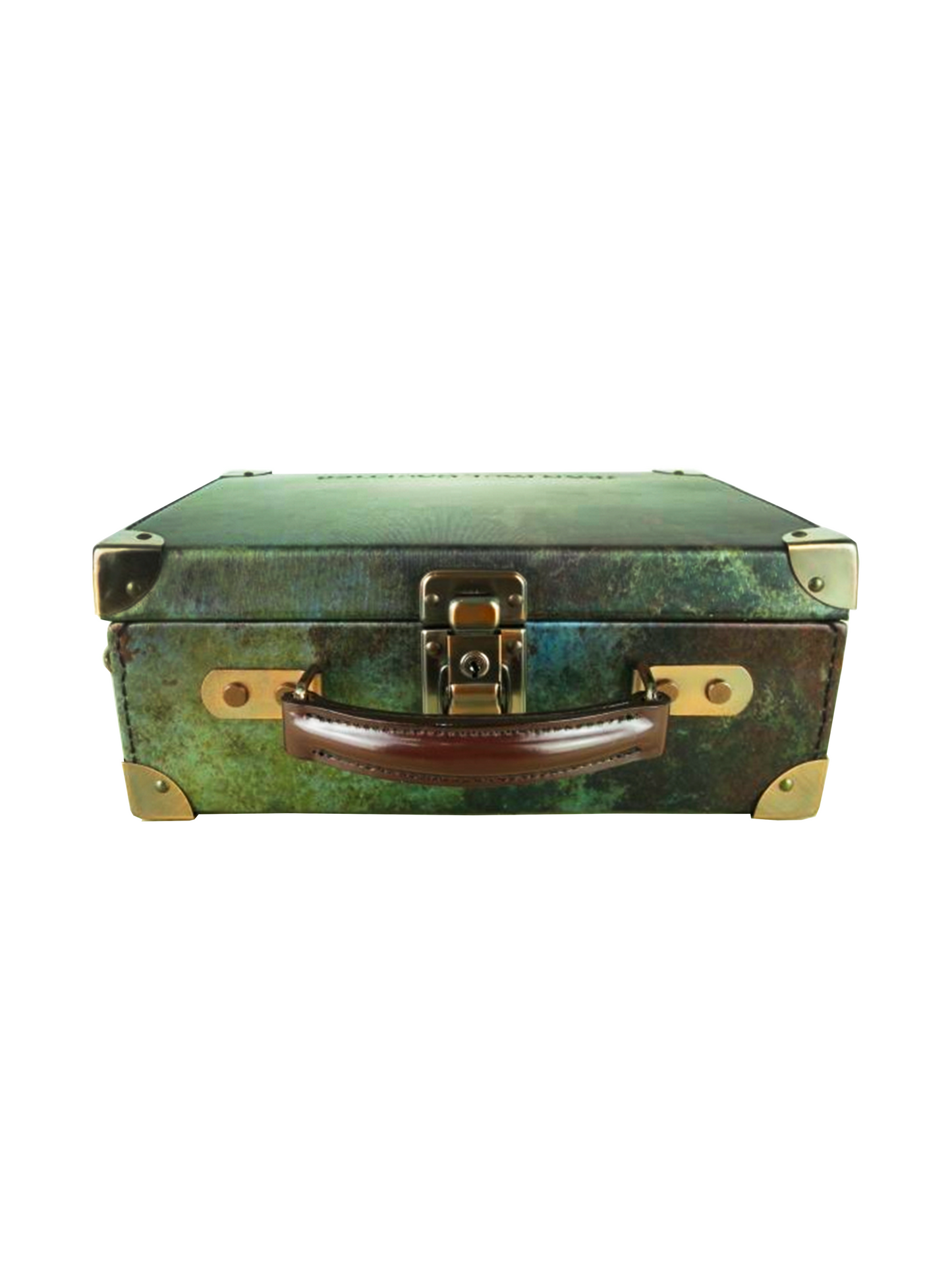Jean Paul Gaultier 1990s Rare Green Mold Briefcase