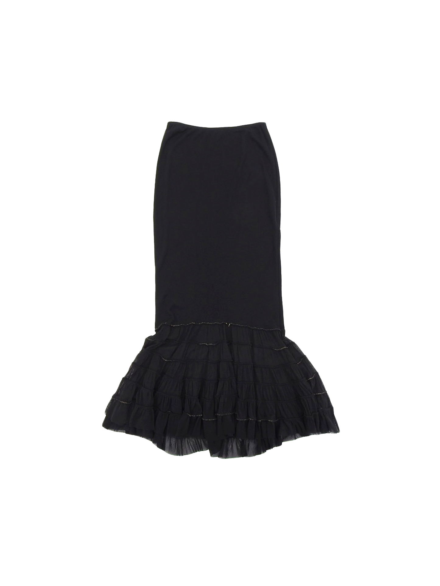 Jean Paul Gaultier 2000s Ruffle Peplum Skirt