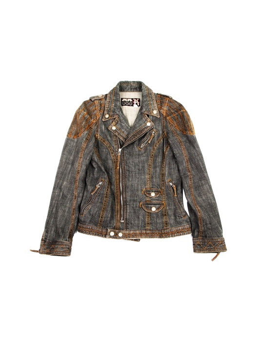 Jean Paul Gaultier 2000s Dark Wash Denim Jacket