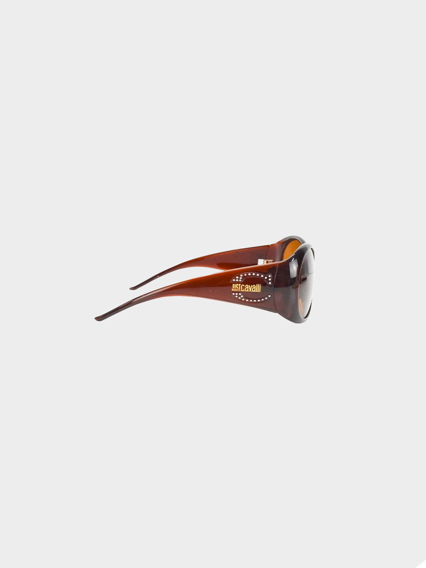 Roberto Cavalli 2000s Just Cavalli Rhinestone Sunglasses