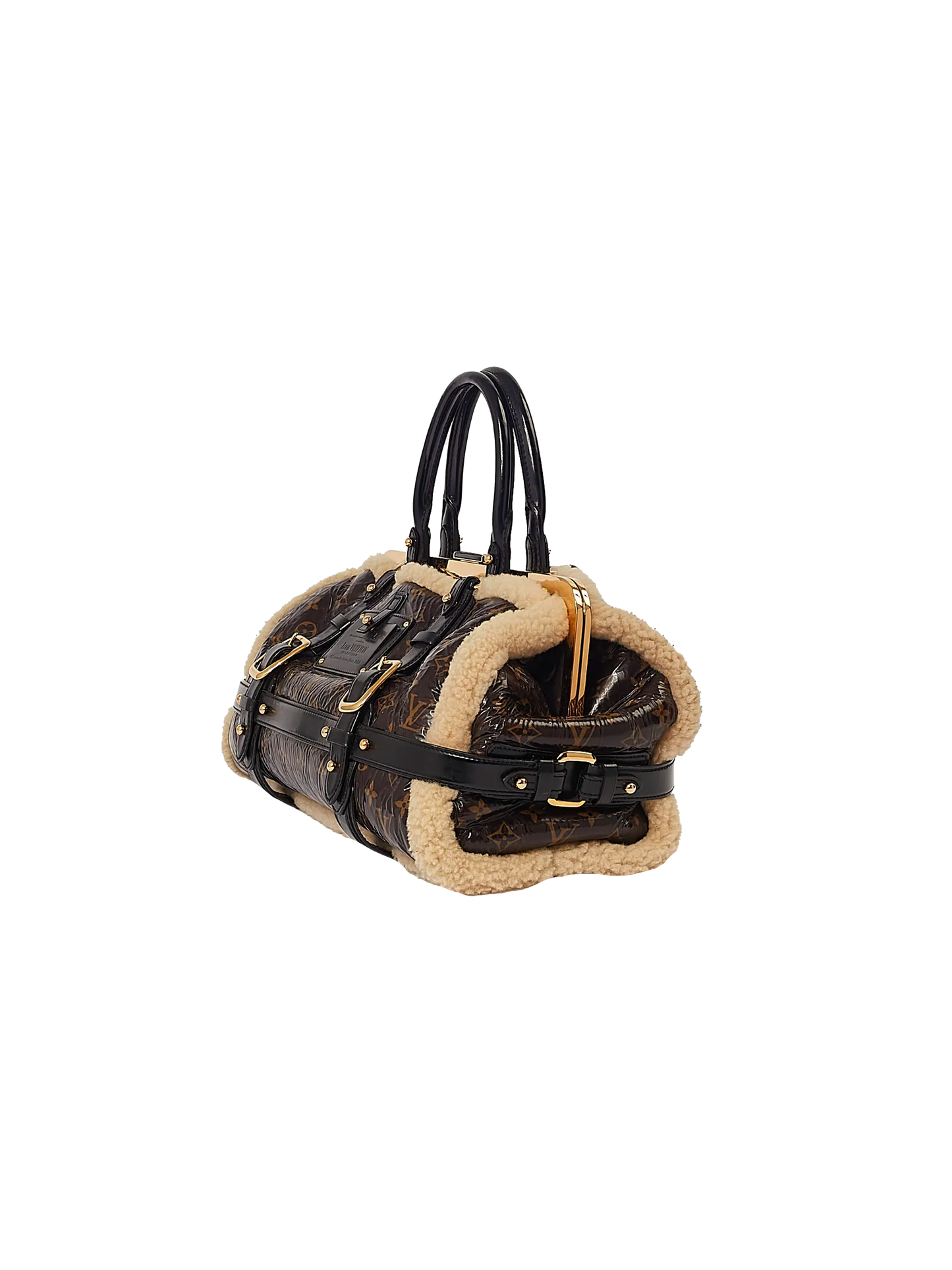 Louis Vuitton Fall 2007 Runway Shearling Thunder Bag