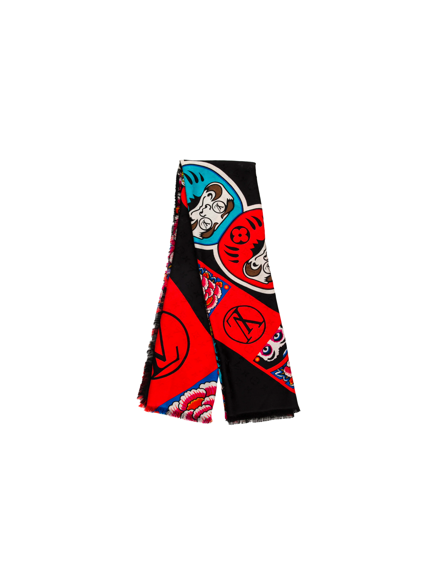 Louis Vuitton 2017 Kabuki Silk Scarf