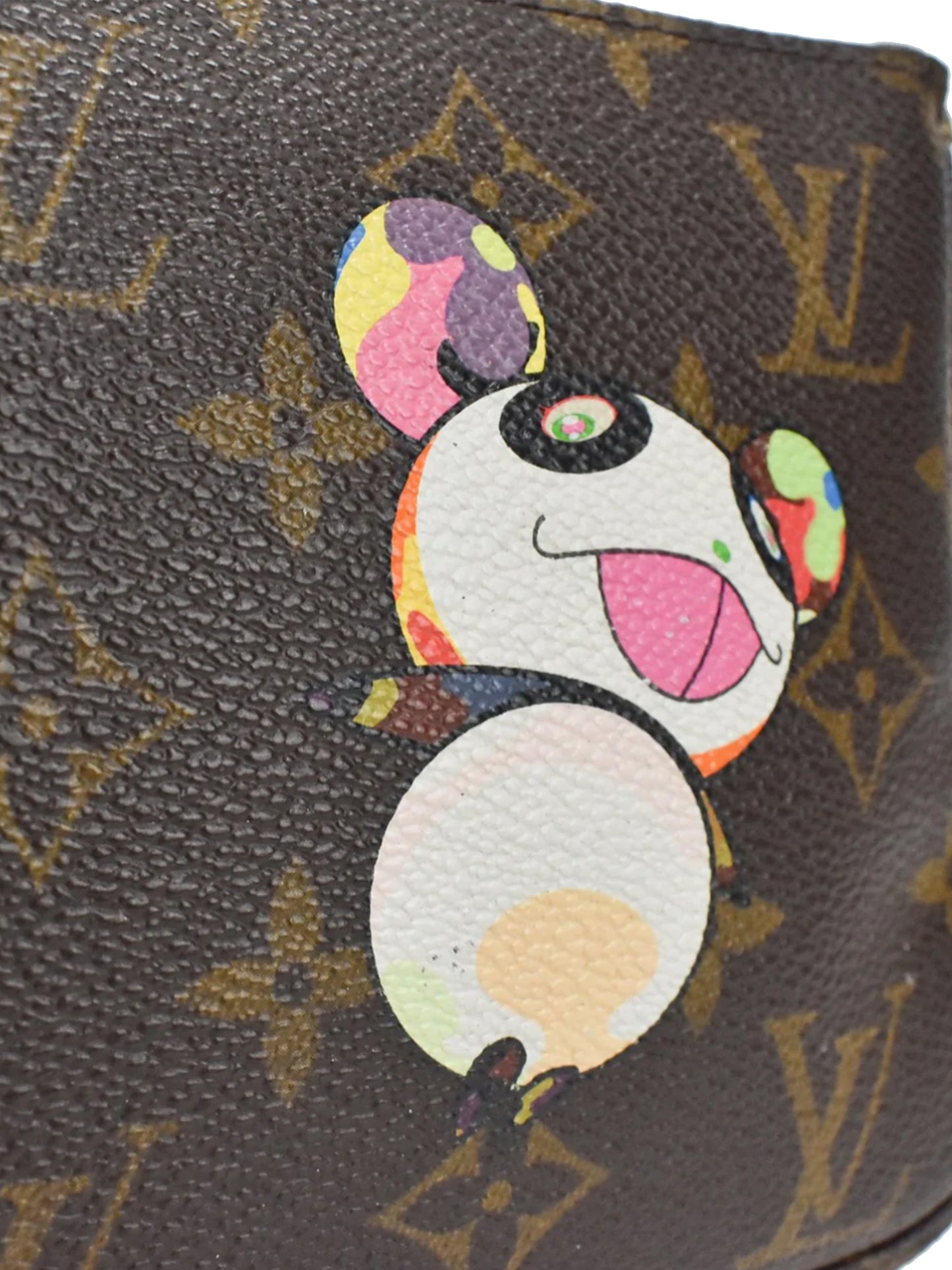 Louis Vuitton 2004 Murakami Bear Pochette Mini Bag