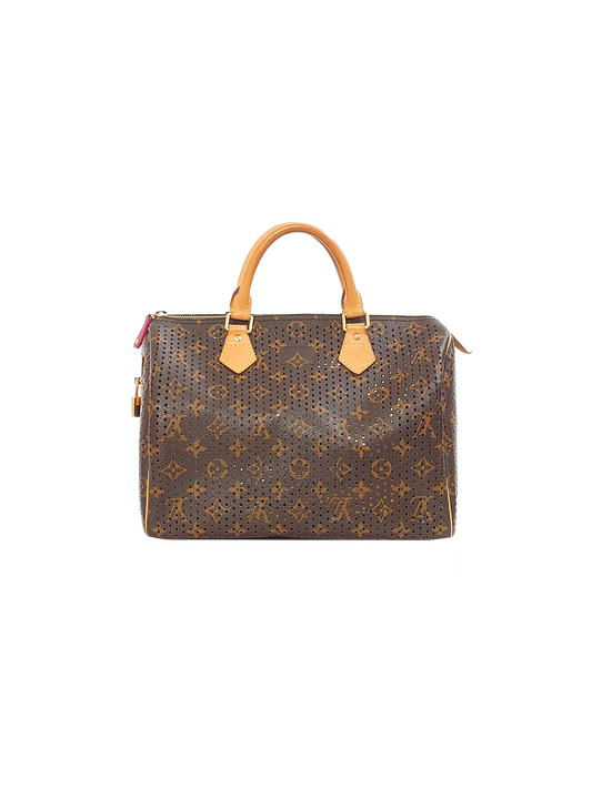 Louis Vuitton 2006 Perforated Speedy 30