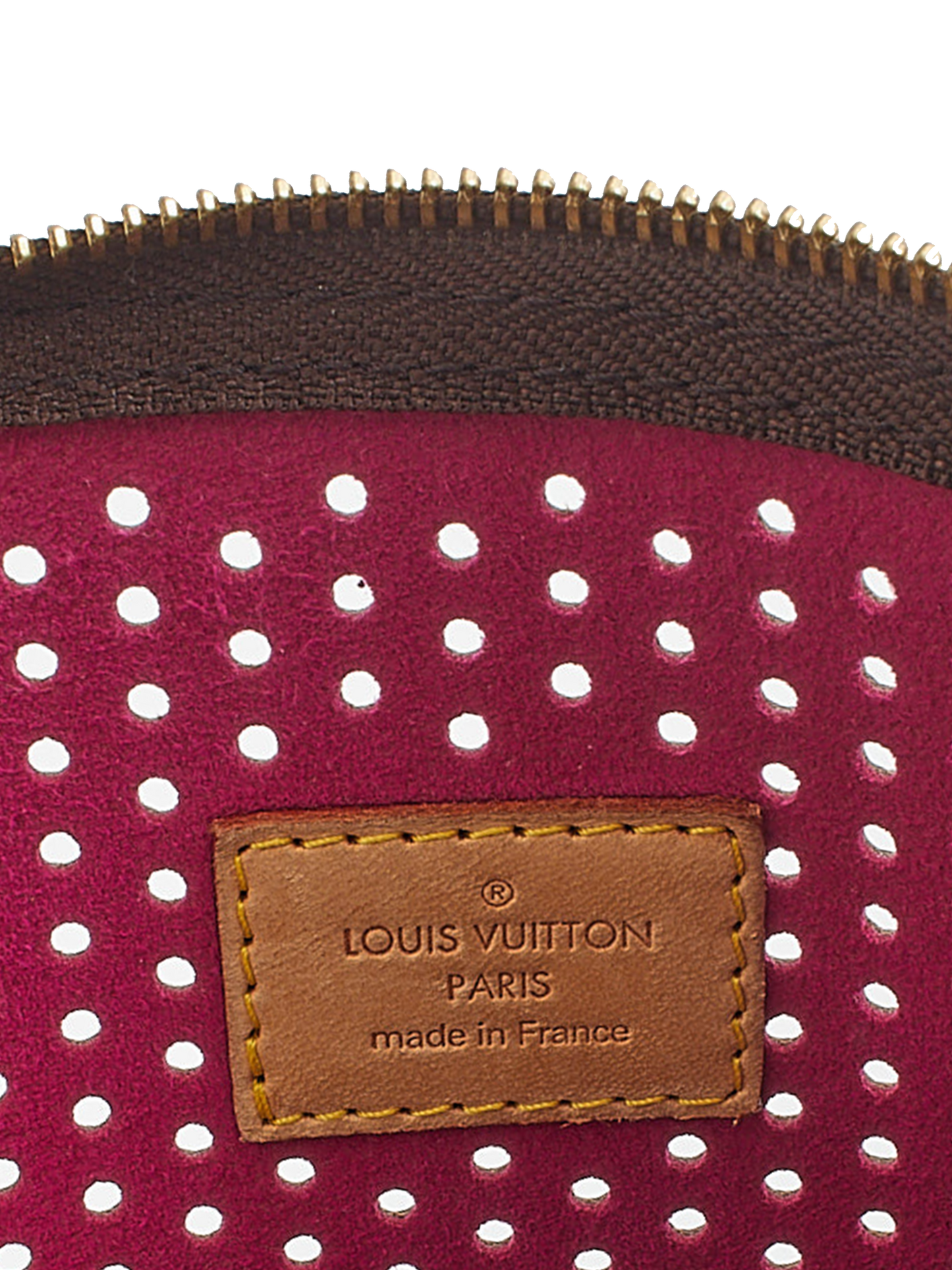 Louis Vuitton 2006 Perforated Speedy 30
