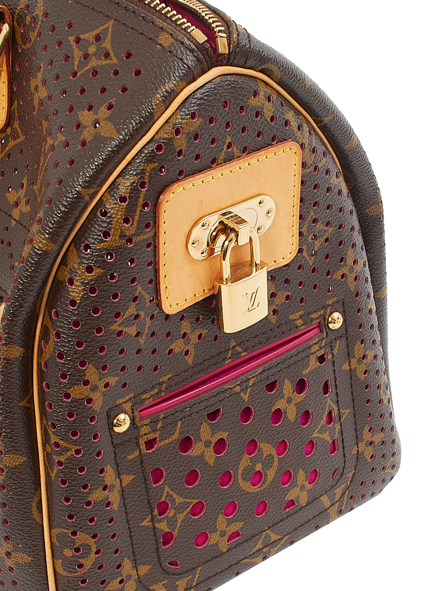 Louis Vuitton 2006 Perforated Speedy 30