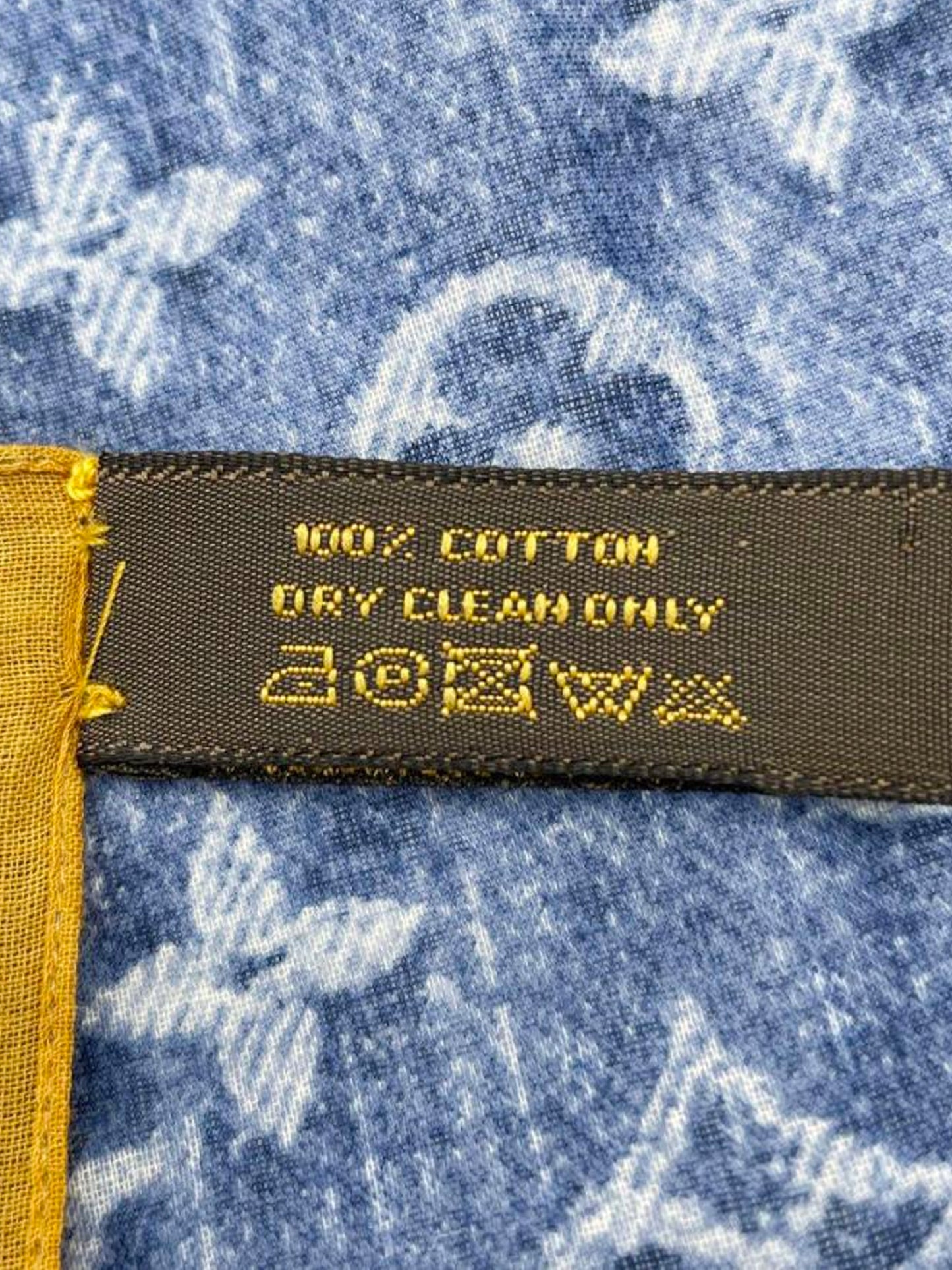 Louis Vuitton SS2006 Denim Scarf