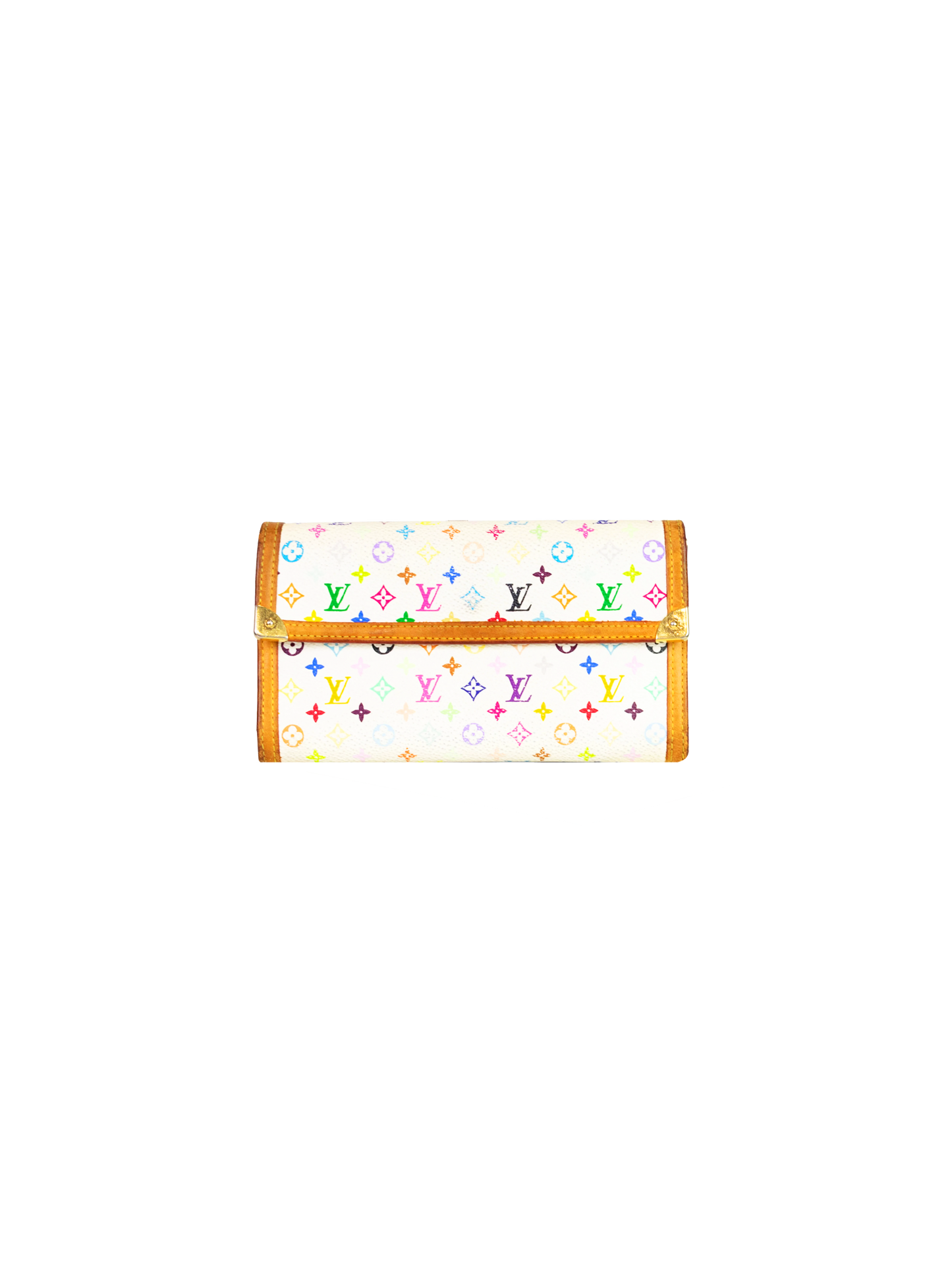 Louis Vuitton 2000s Muramaki Mulicolor Sarah Wallet