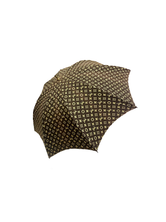 Louis Vuitton 1960s Decorative Monogram Umbrella