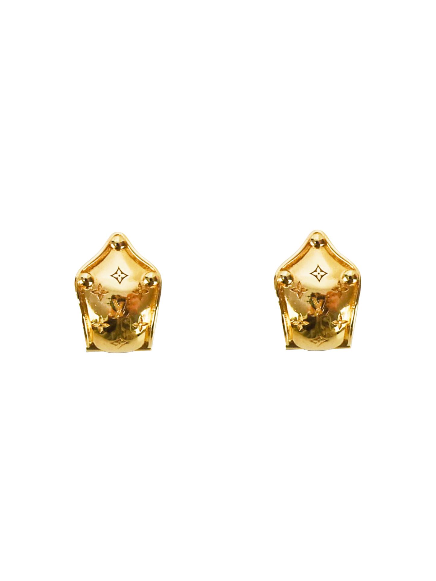 Louis Vuitton 2000s Nanogram Earrings