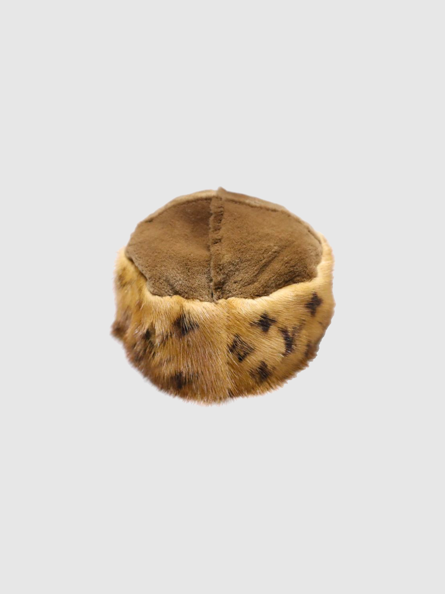 Louis Vuitton 2010 Reversible Mink Brown Beret