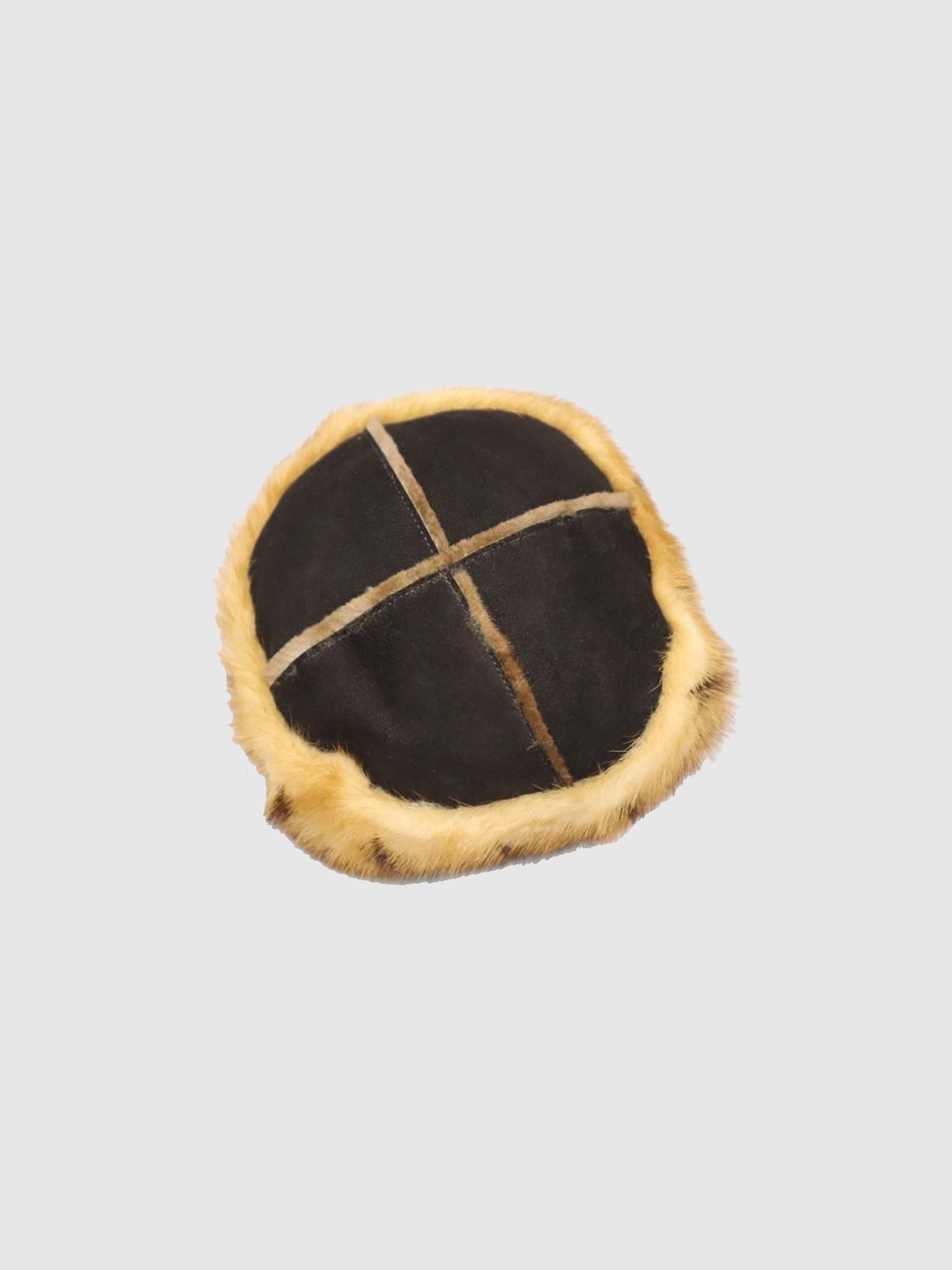 Louis Vuitton 2010 Reversible Mink Brown Beret