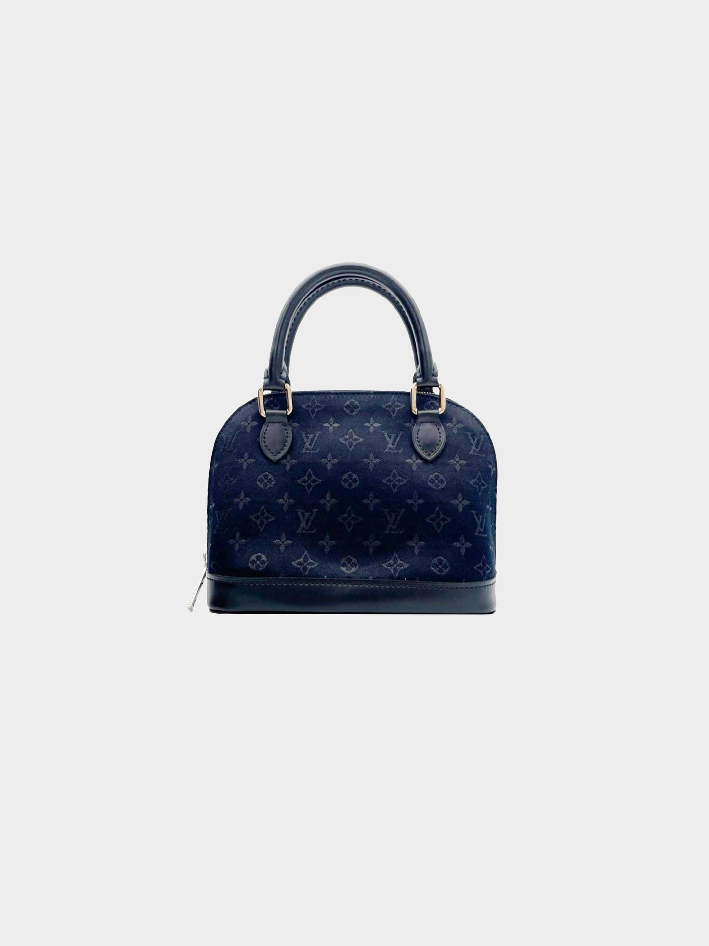 Louis Vuitton 2002 Satin Midnight Mini Alma