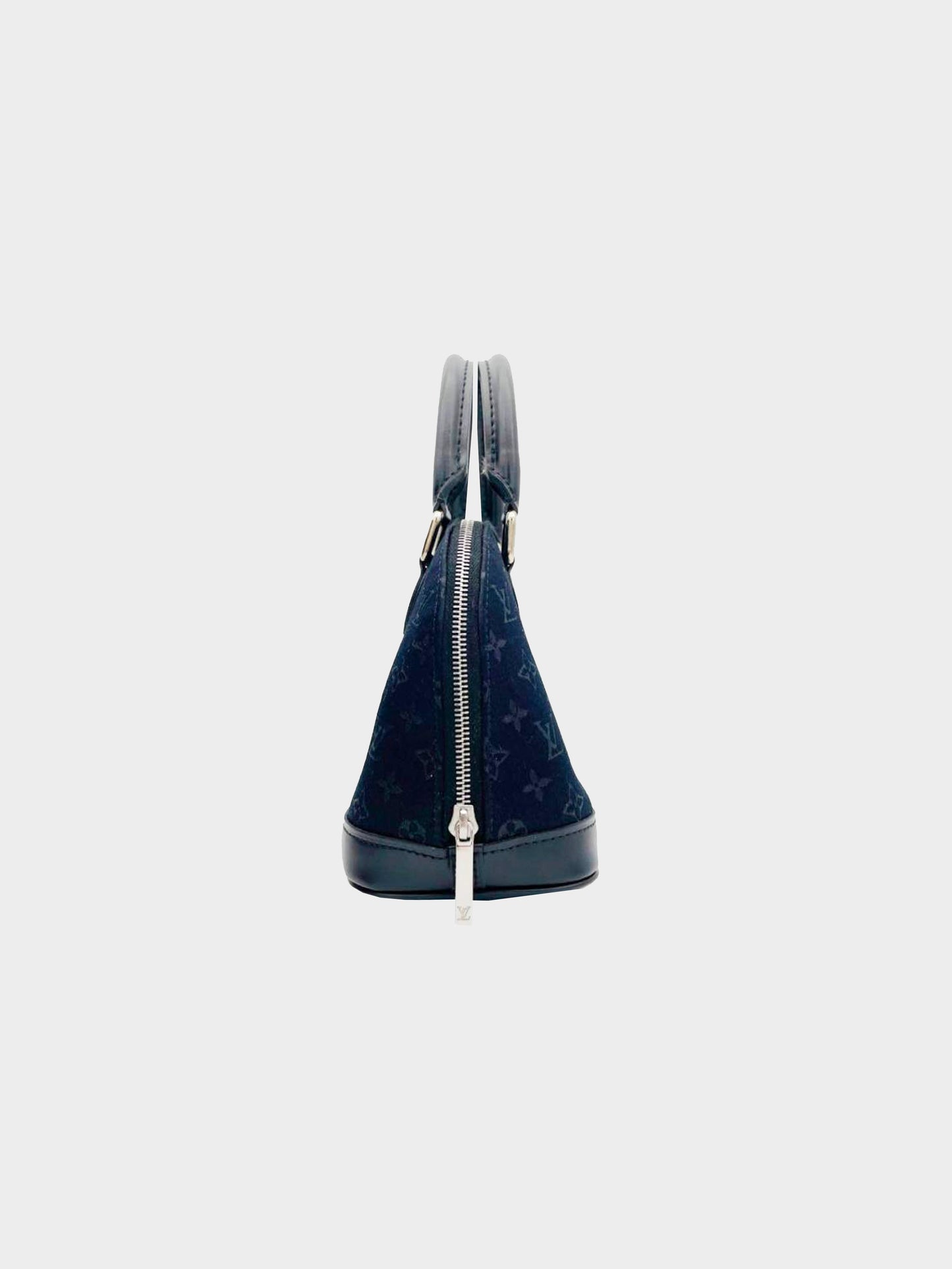 Louis Vuitton 2002 Satin Midnight Mini Alma