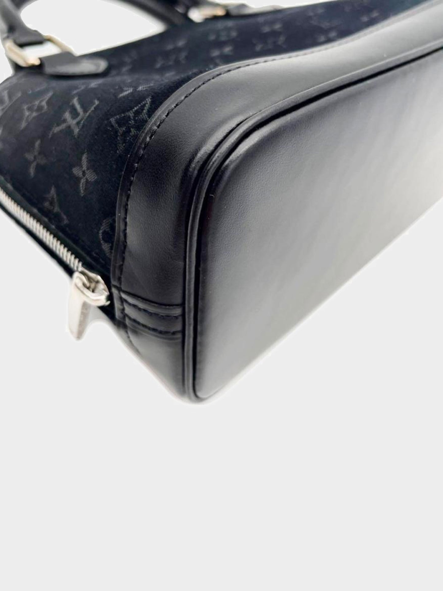 Louis Vuitton 2002 Satin Midnight Mini Alma